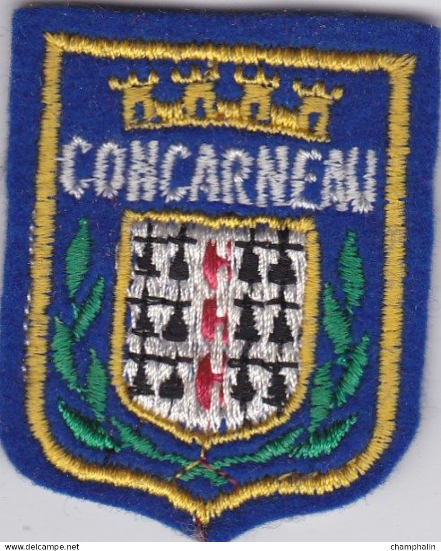 Ecusson Tissu - Concarneau (29) - Blason - Armoiries - Héraldique - Ecussons Tissu