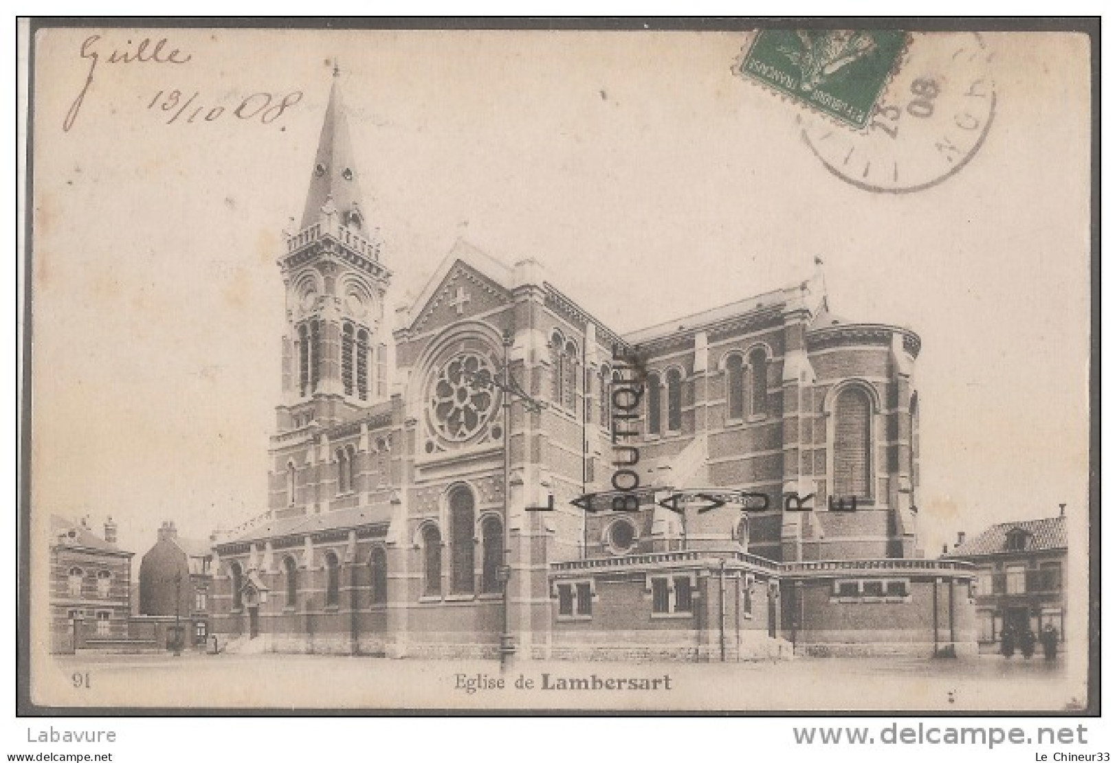 59--LAMBERSART --L'Eglise - Lambersart