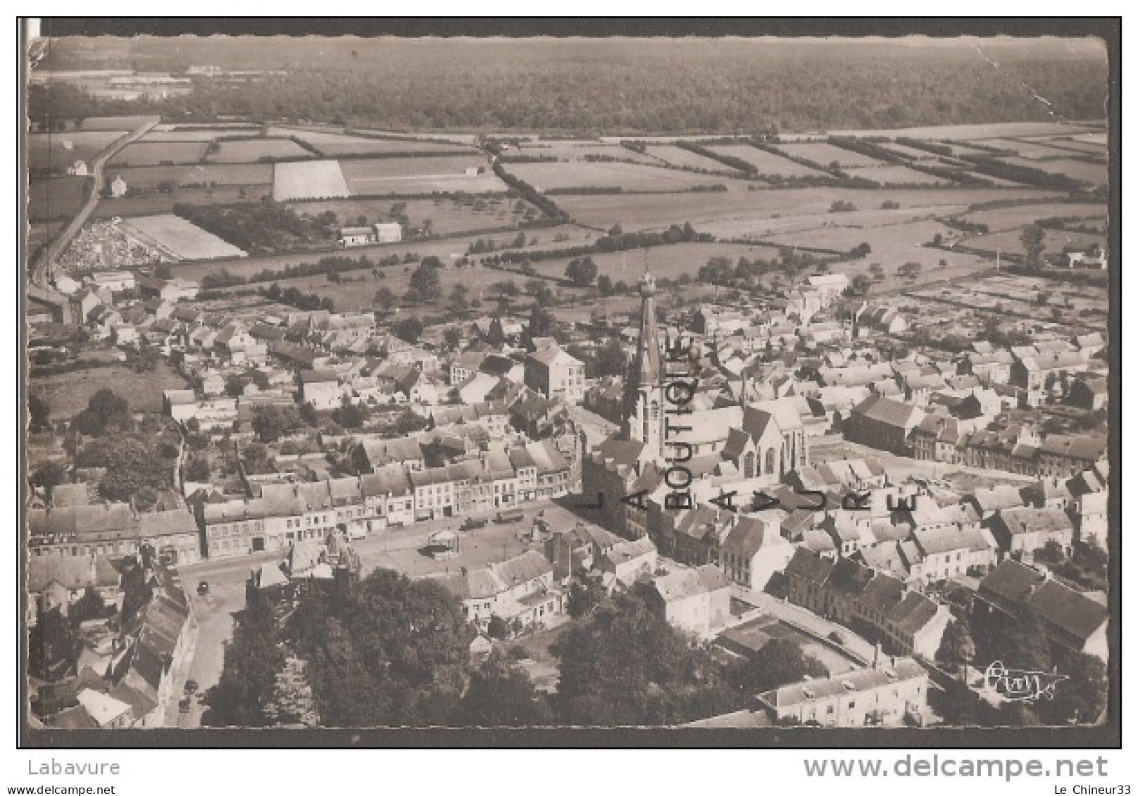 59---SOLRE LE CHATEAU----Vue Aerienne - Solre Le Chateau