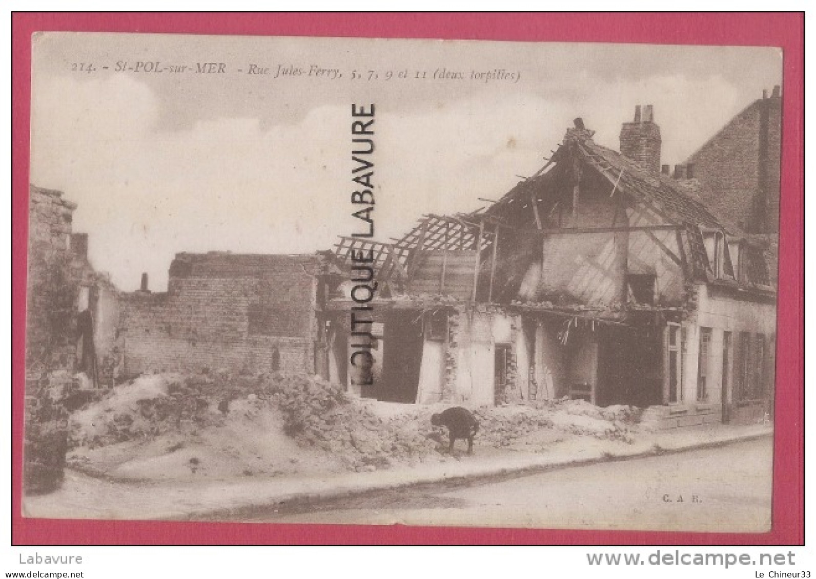 59 - ST POL SUR MER---Rue Jules Ferry 5.7.9 Et  11 (deux Torpilles - Saint Pol Sur Mer