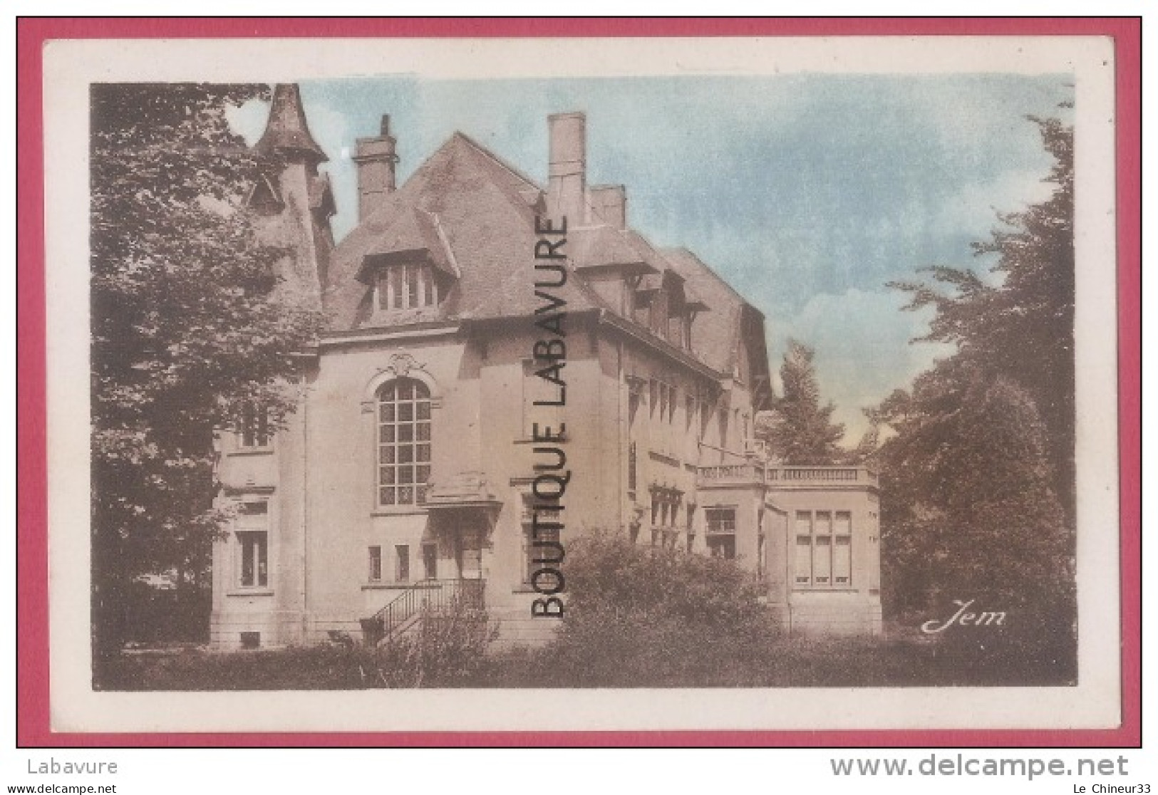 59 -SOLRE LE CHATEAU--Colonie De Vacances Sainte Elisabeth De Roubaix--colorisée - Solre Le Chateau