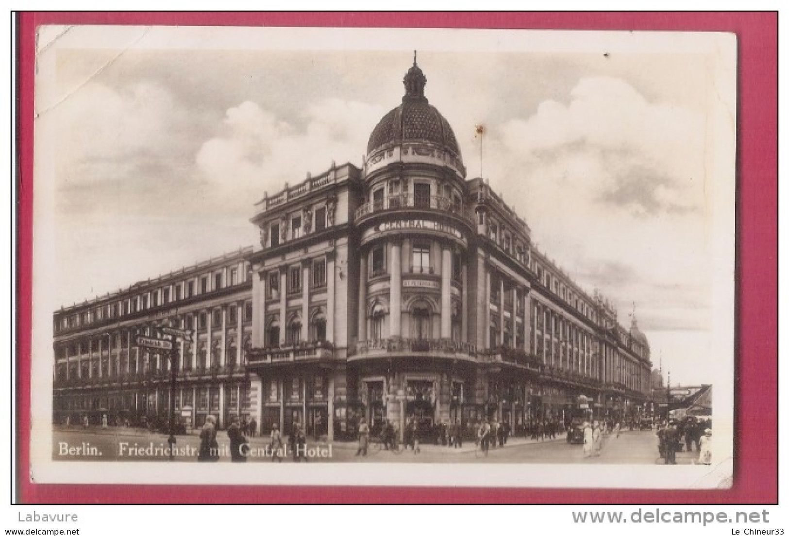 ALLEMAGNE--BERLIN--Friedrichstr Mit Cental Hotel - Friedrichshain