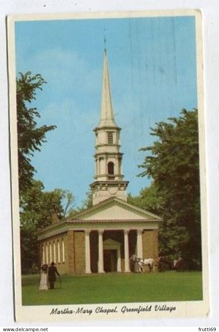 AK 161746 USA - Michigan - Dearborn - Greenfield Village - Martha Mary Chapel - Dearborn