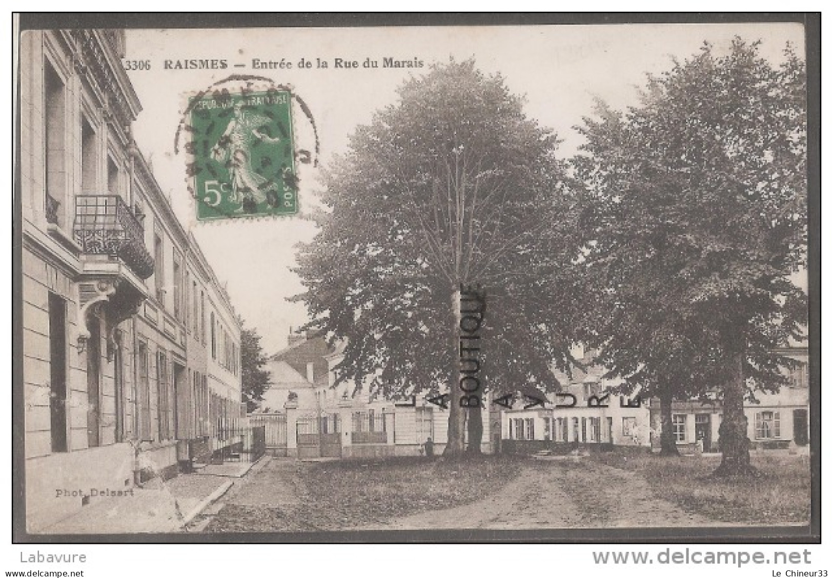 59--RAISMES--Entree De La Rue Du Marais-- - Raismes