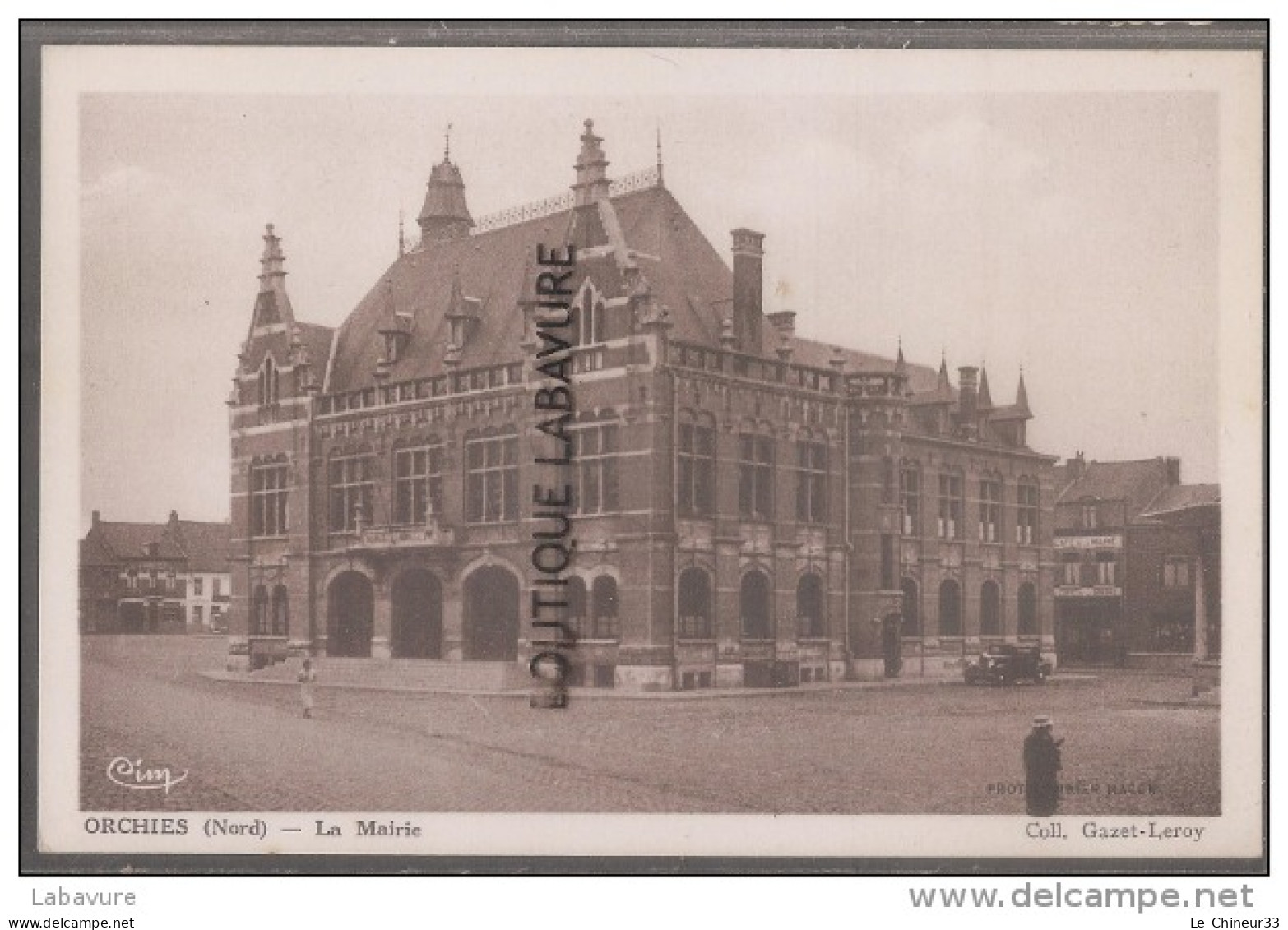 59--ORCHIES--La Mairie--pas Courante---cpsm Pf - Orchies