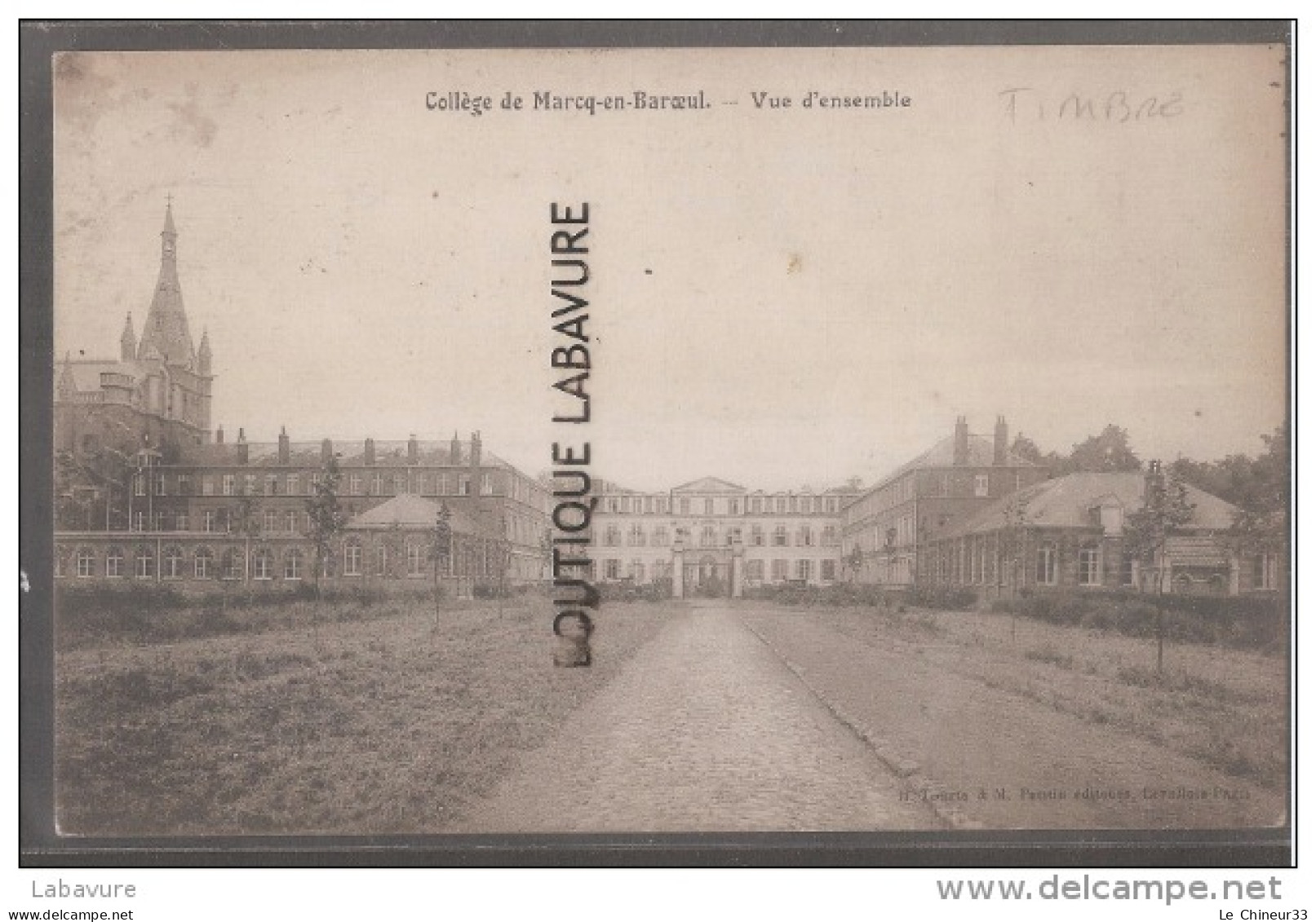 59---MARCQ EN BAROEUL---Collége---Vue D'ensemble-- - Marcq En Baroeul