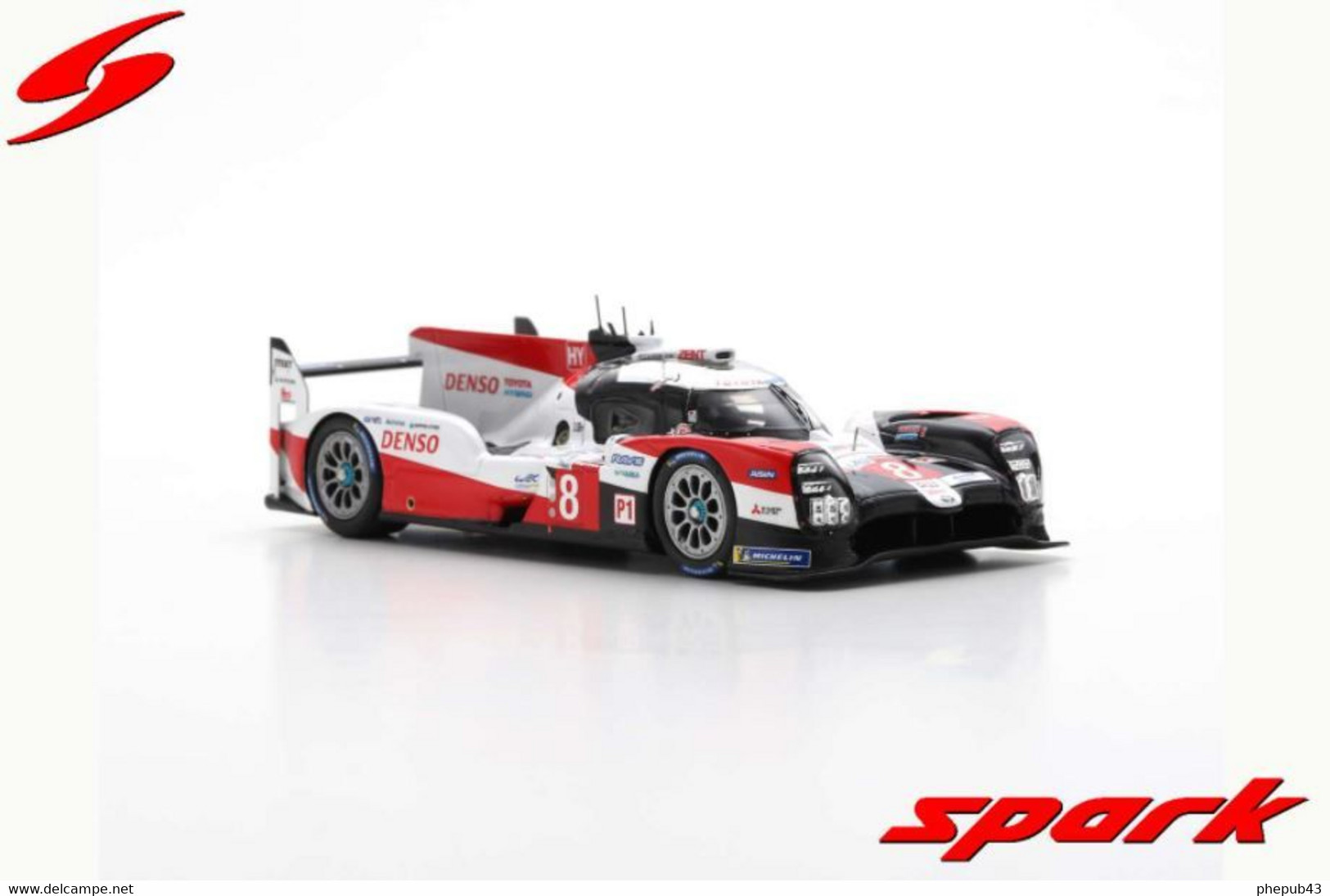 Toyota TS050 Hybrid - Gazoo Racing - S. Buemi/B. Hartley/K. Nakajima - 1st 24h Le Mans 2020 #8 - Spark - Spark