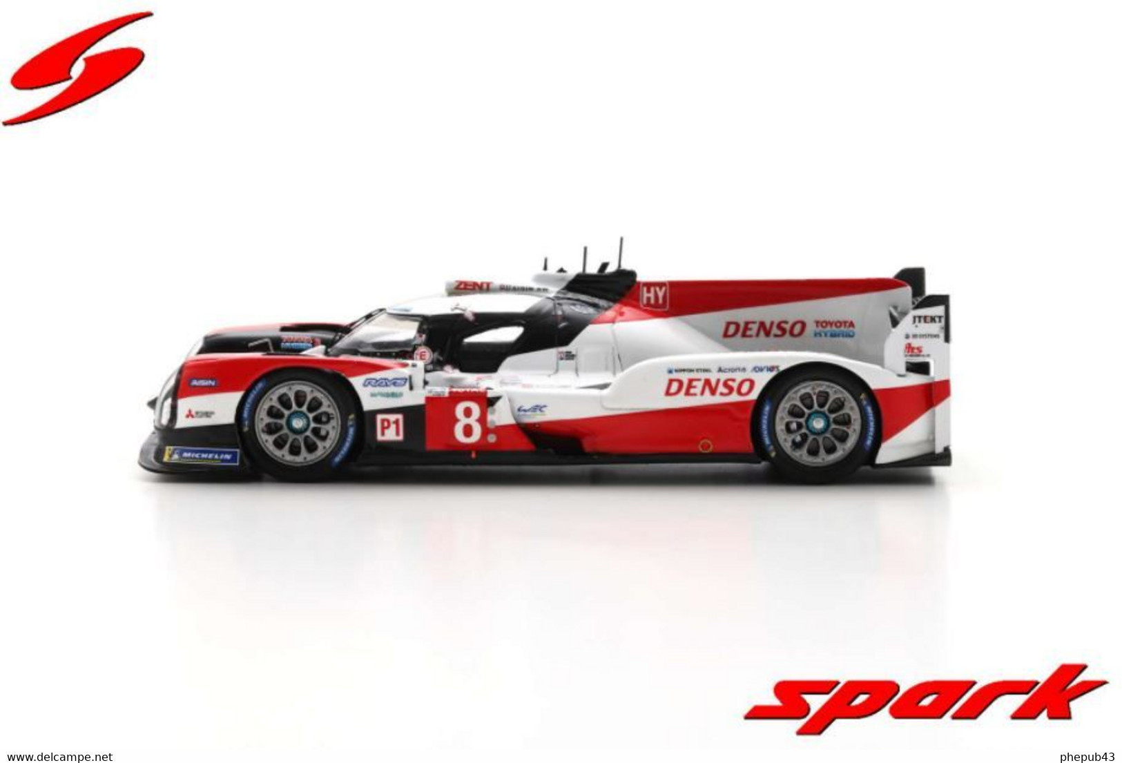 Toyota TS050 Hybrid - Gazoo Racing - S. Buemi/B. Hartley/K. Nakajima - 1st 24h Le Mans 2020 #8 - Spark - Spark