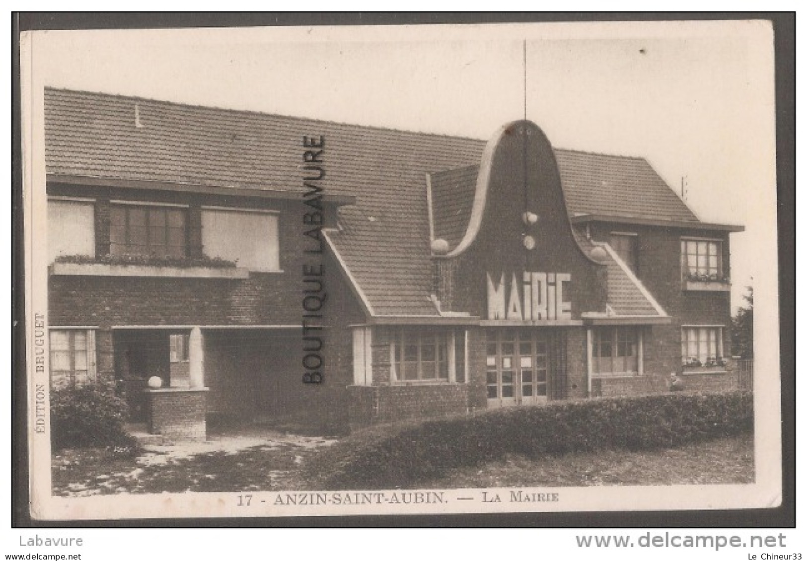 59----ANZIN SAINT AUBIN---La Mairie--cpsm Pf - Anzin