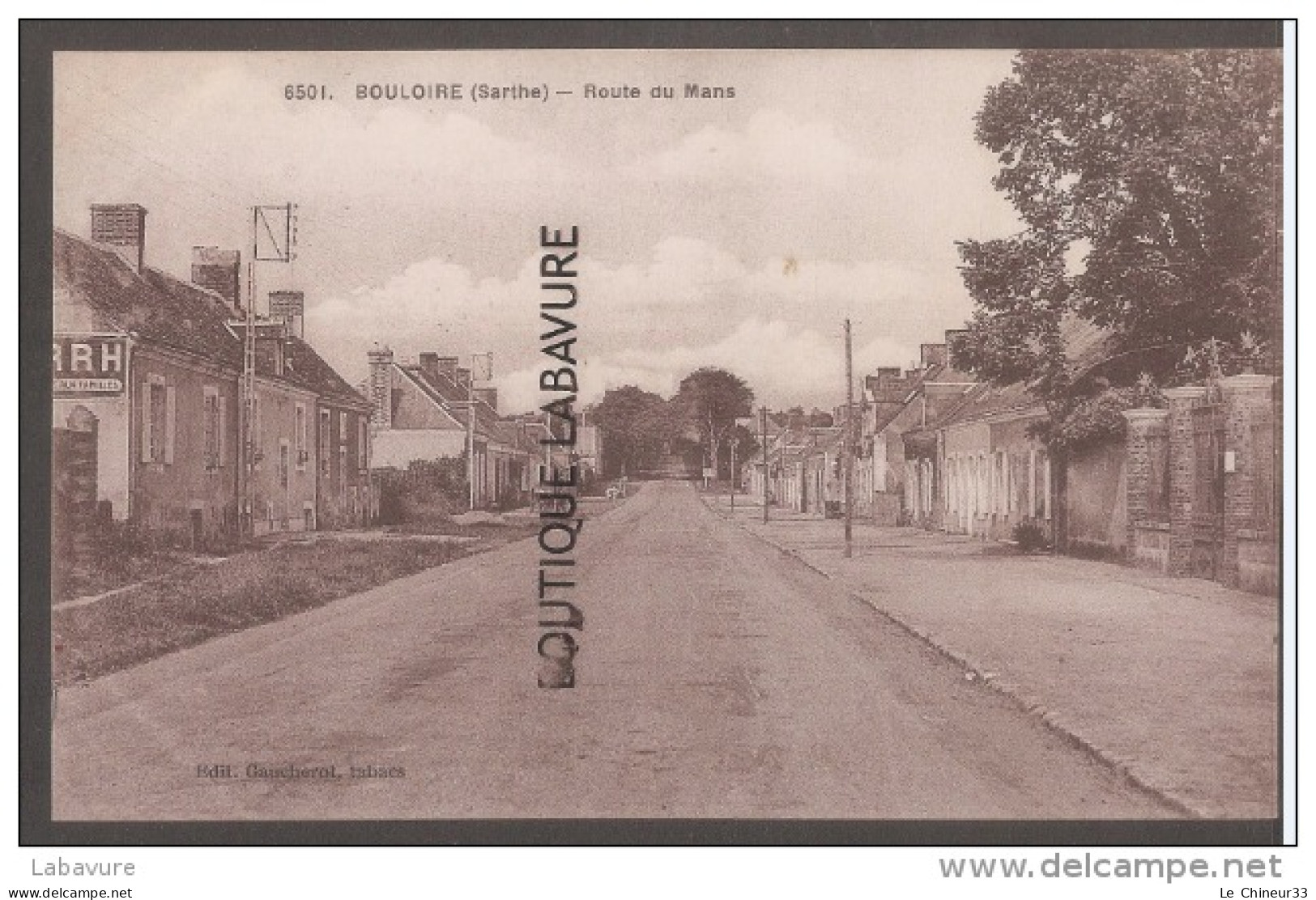 72--BOULOIRE---Route Du Mans-- - Bouloire