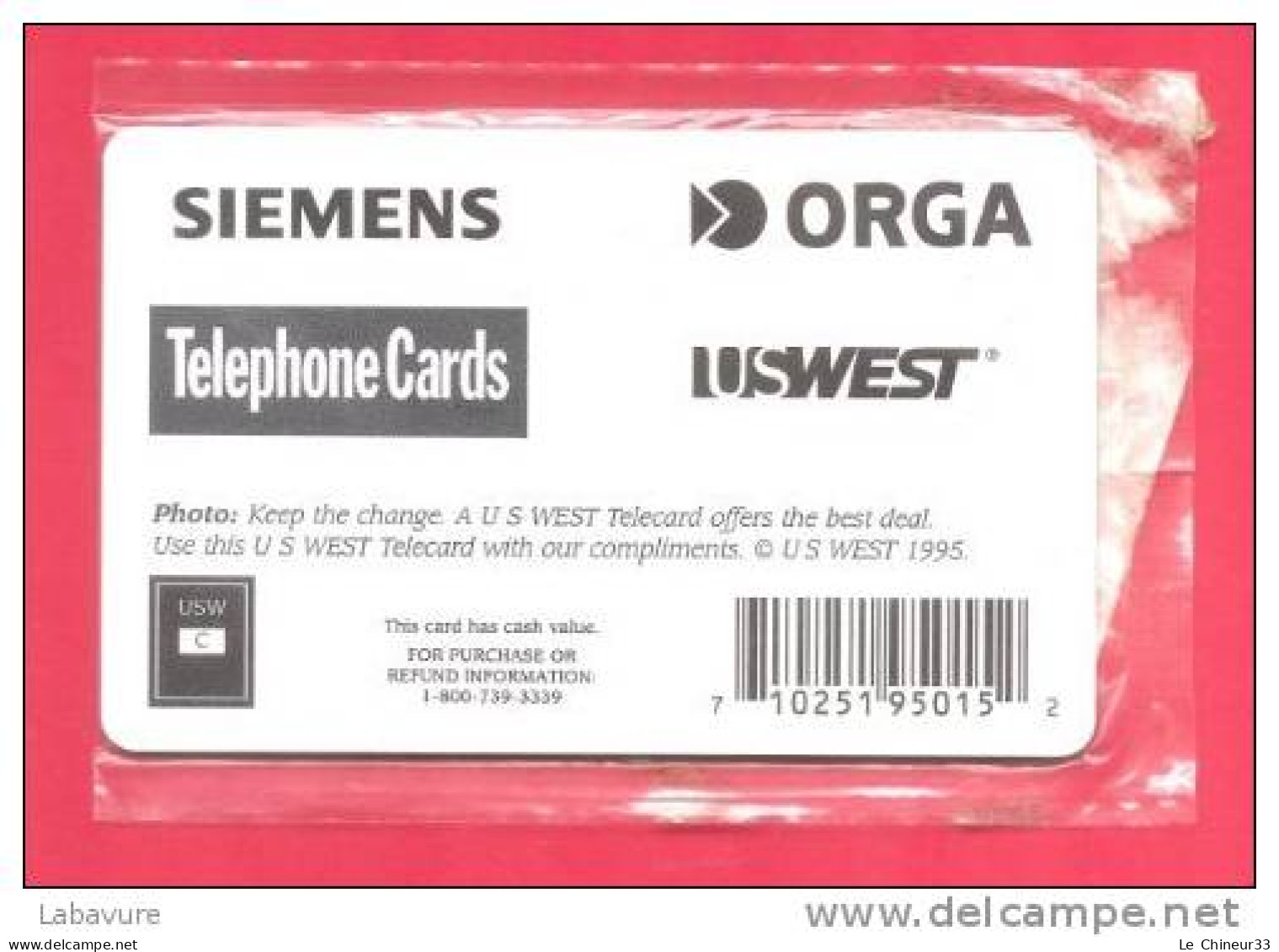 USA__FREE CARD CARDEX 1995 AMSTERDAM-- New Price ! - [3] Tarjetas Magnéticas