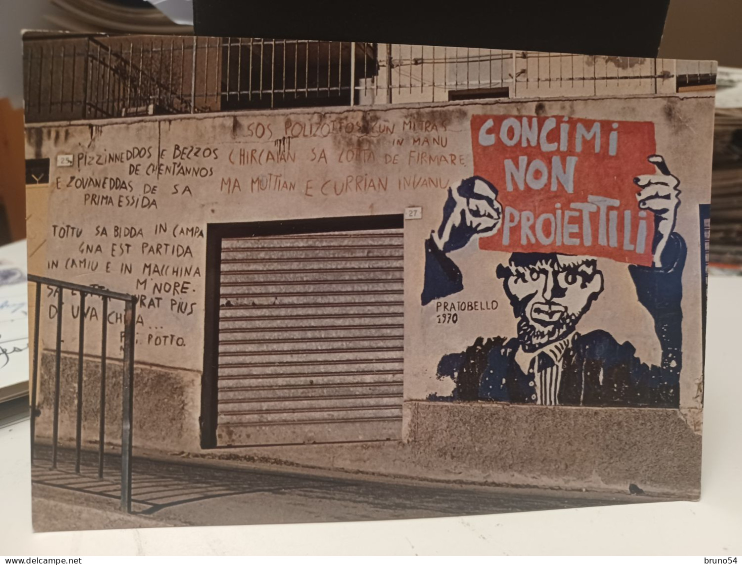 7 Cartoline Orgosolo Provincia Nuoro ,murales - Nuoro