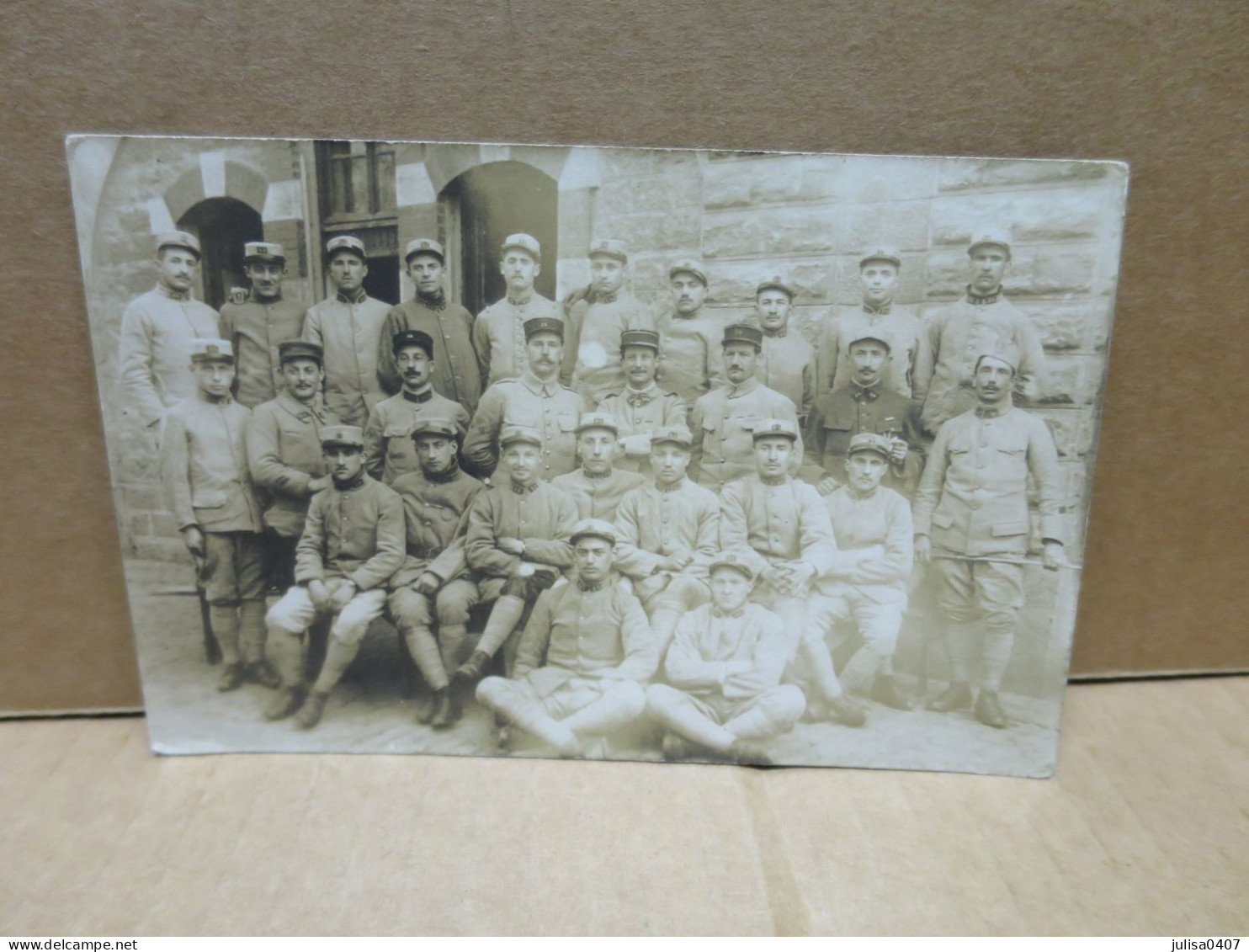 AVESNES (59) Carte Photo Groupe De Soldats Du 84ème Régiment D'Infanterie - Avesnes Sur Helpe