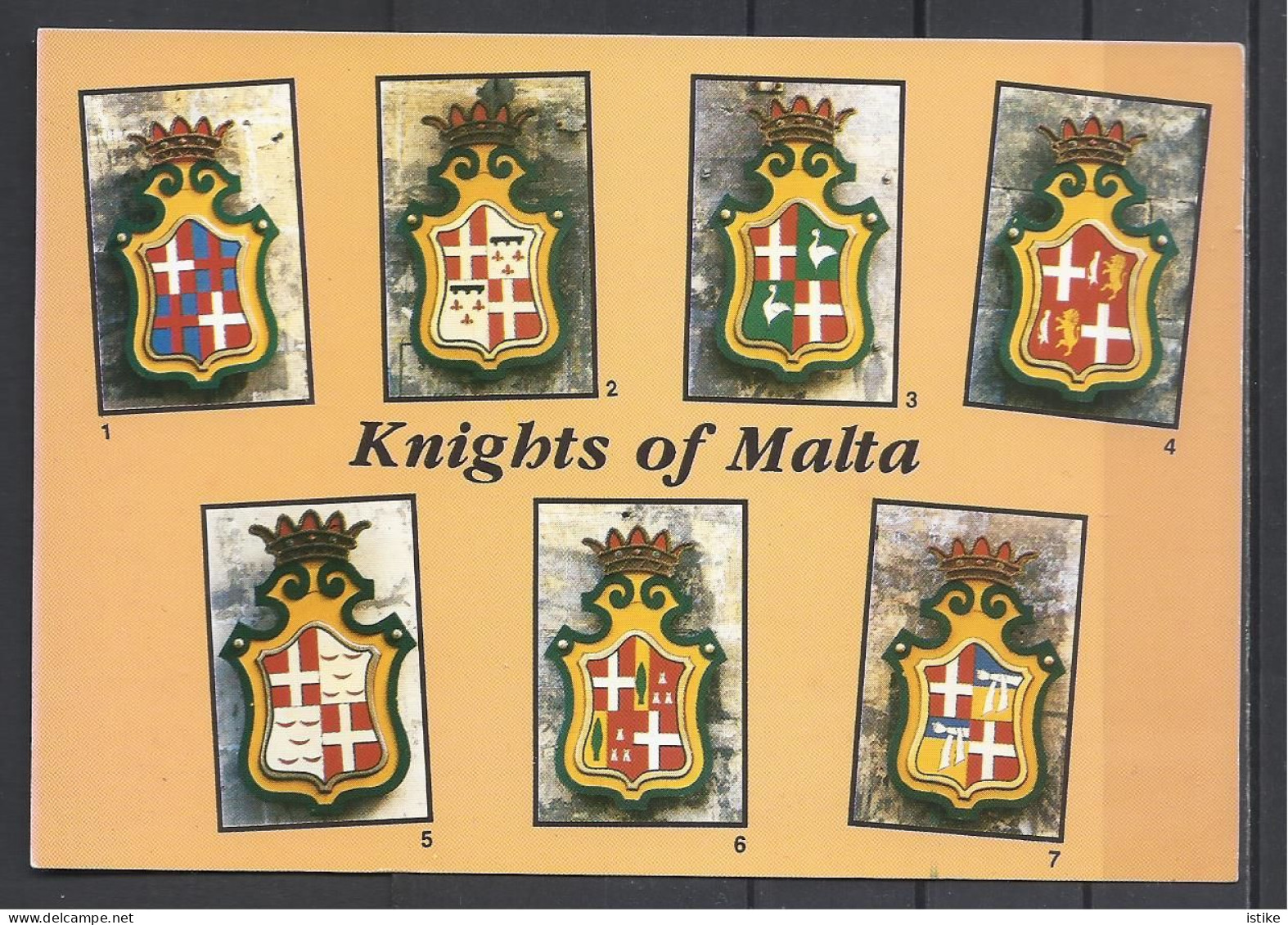 Malta, Knights Of Malta, Coat Of Arms. - Malte