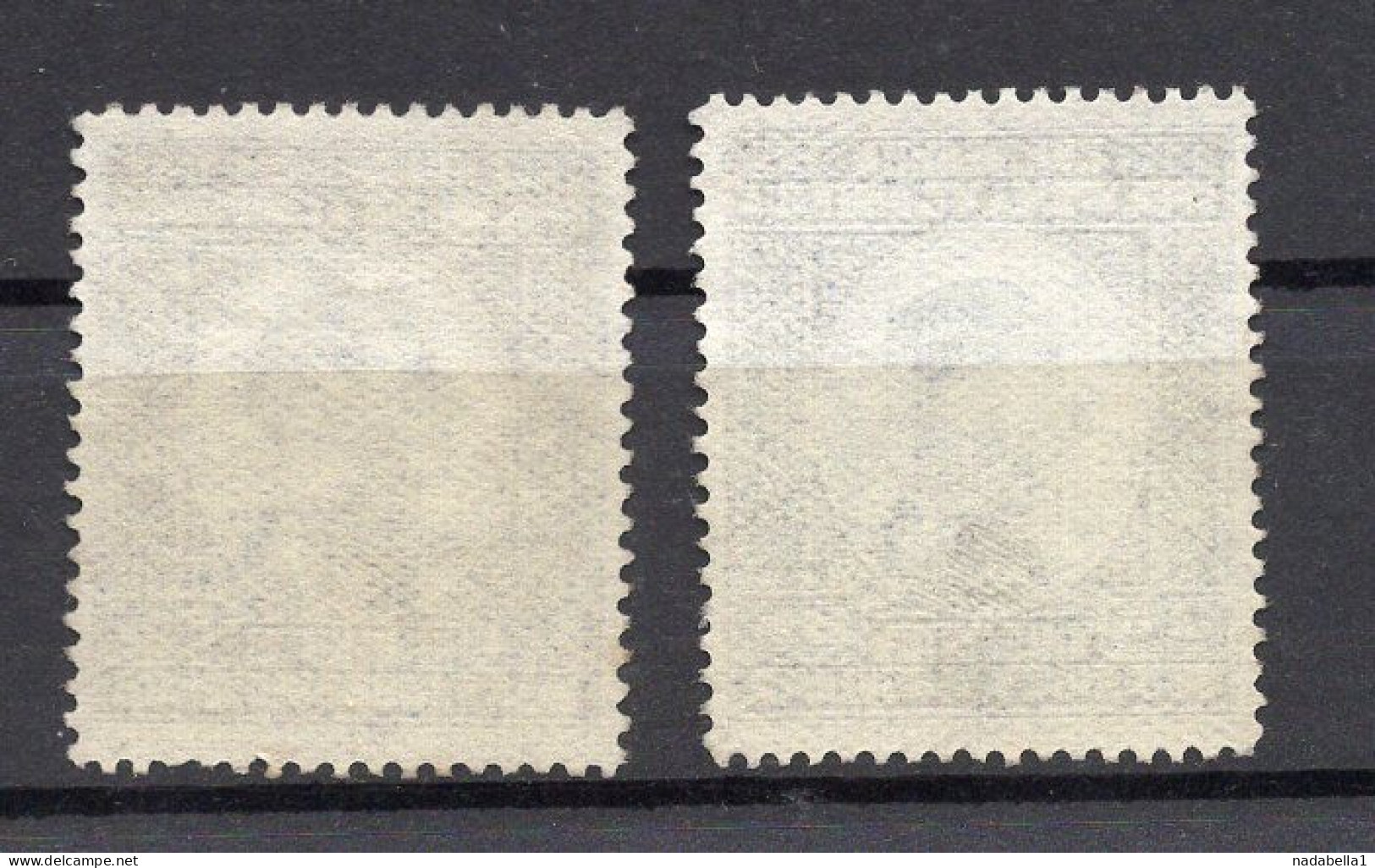 1925. KINGDOM OF SHS,OVERPRINT,SMALL P AND NORMAL SIZE P,2 STAMPS,MNG - Non Dentelés, épreuves & Variétés