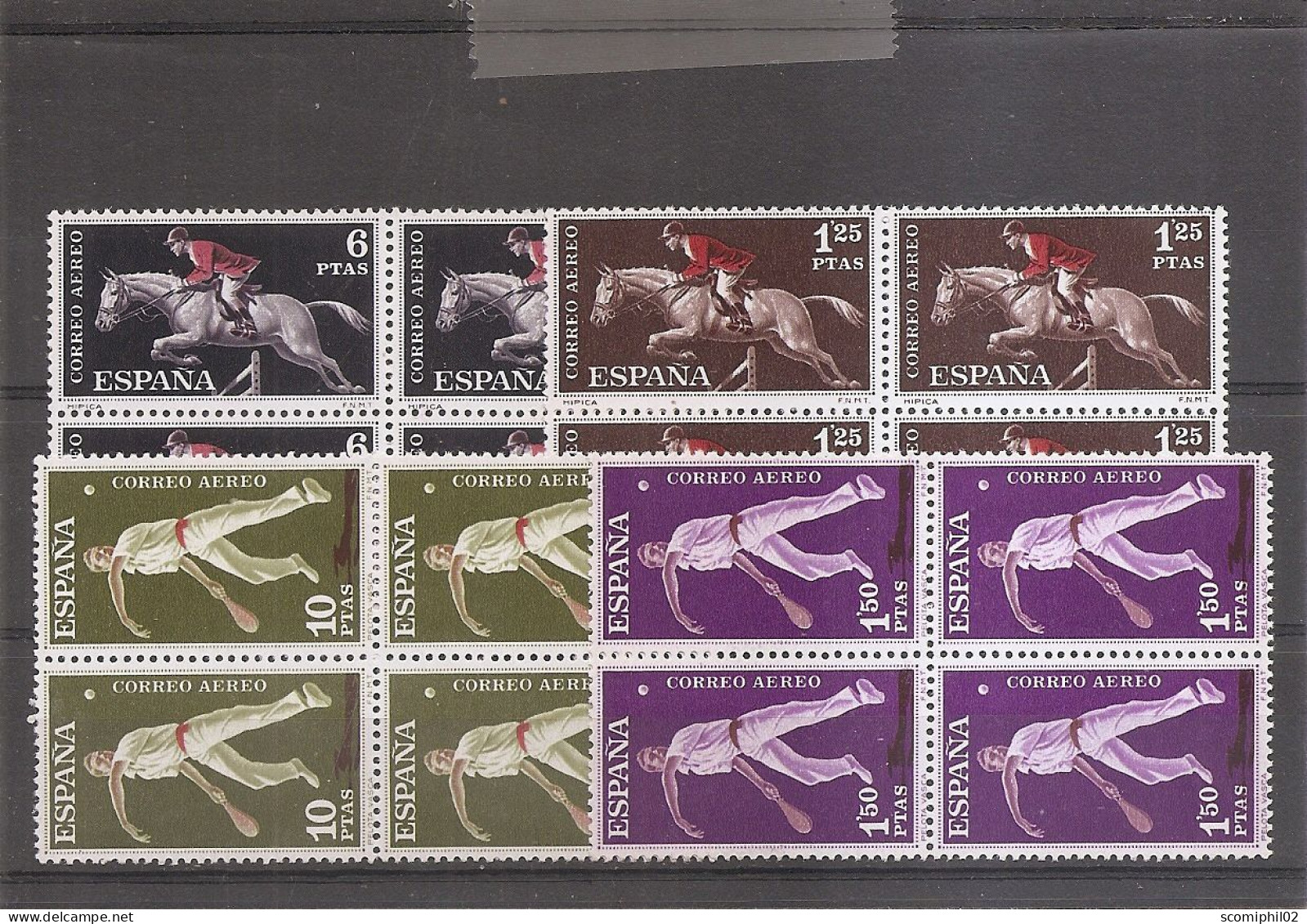 Espagne ( PA 286/289 En Blocs De 4 XXX -MNH ) - Ungebraucht