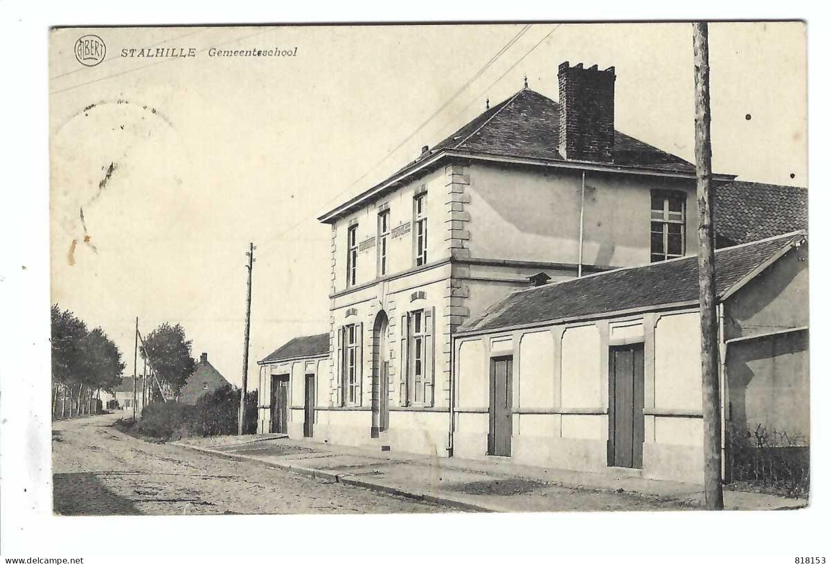STALHILLE  Gemeenteschol   1936 - Jabbeke