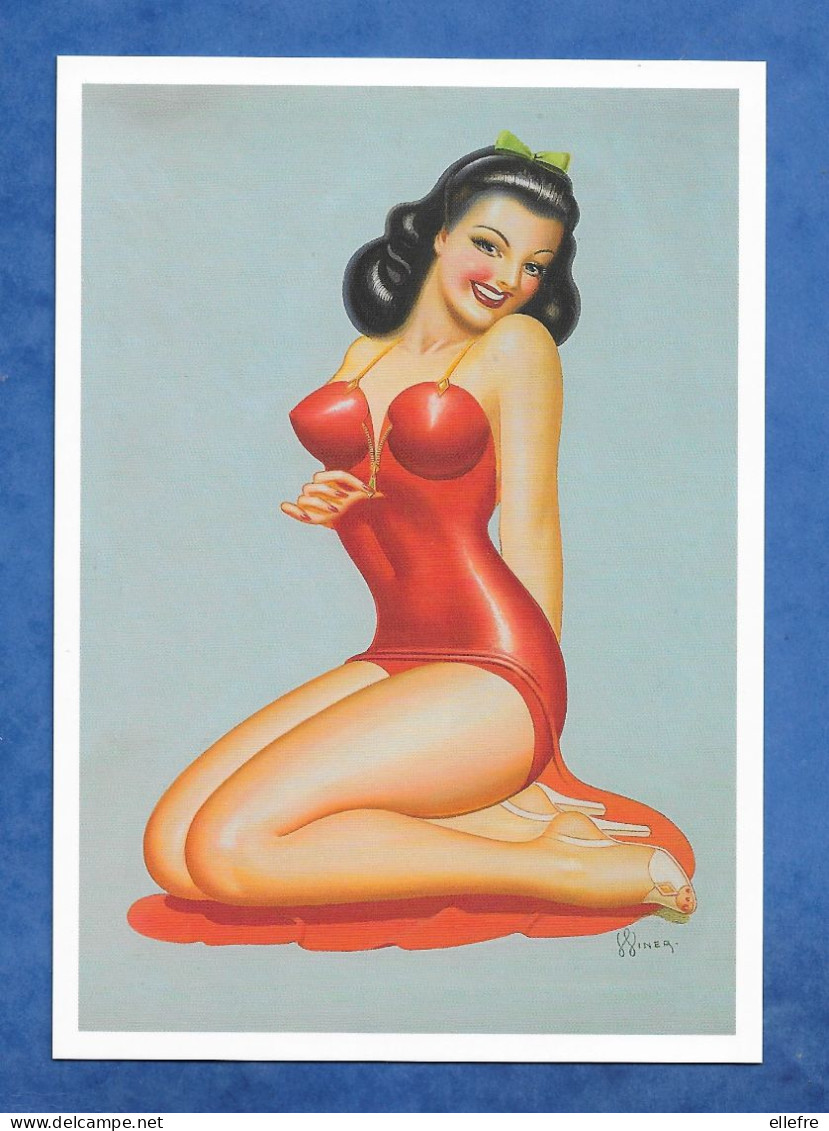 CPM Réedition TASCHEN Pin Up Américaine - Illustrateur Irving Wyner Circa 1945 Maillot Sexy - Pin-Ups