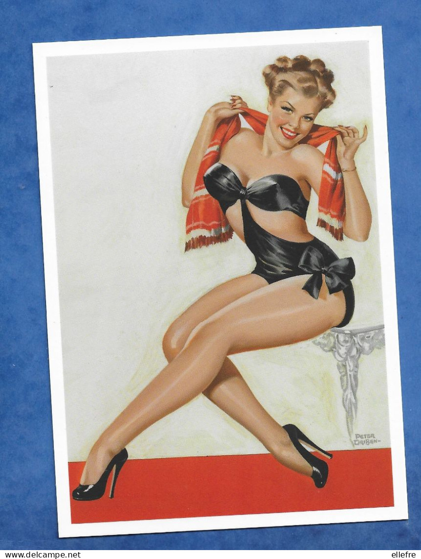 CPM Réedition TASCHEN Pin Up Américaine - Illustrateur Peter Driben 1948   Pin Up Sexy Maillot Talons Aiguilles - Pin-Ups