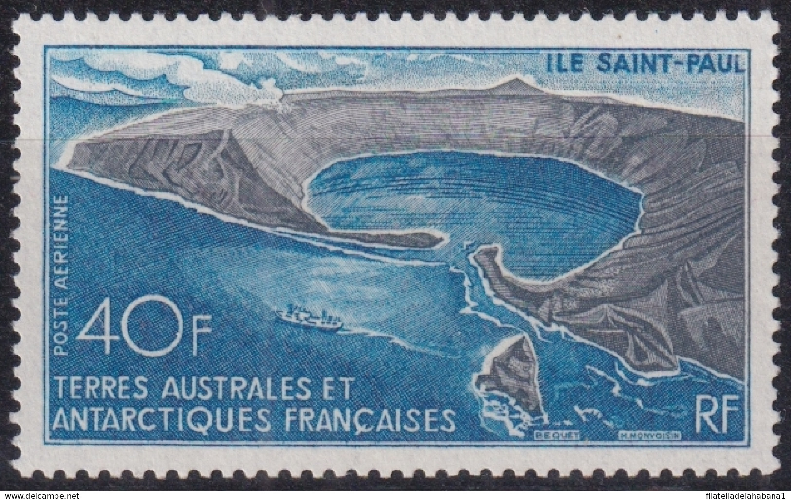 F-EX44397 TAAF POLAR ANTARCTIC MNH 1969 SANT PAUL ISLAND.  - Neufs