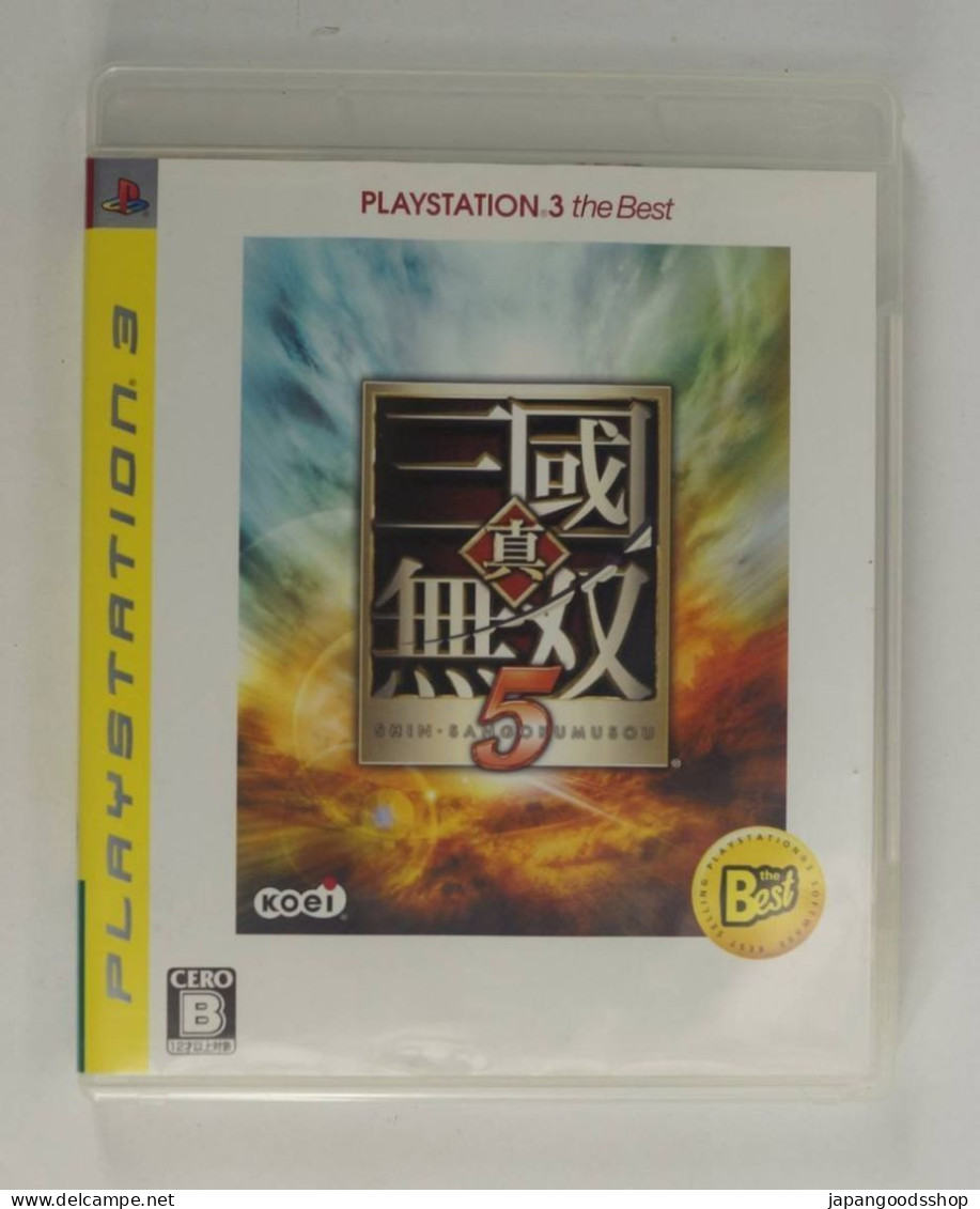 PS3 JPN Sangoku Musou 5 Playstation 3 The Best BLJM-55009 - PS3