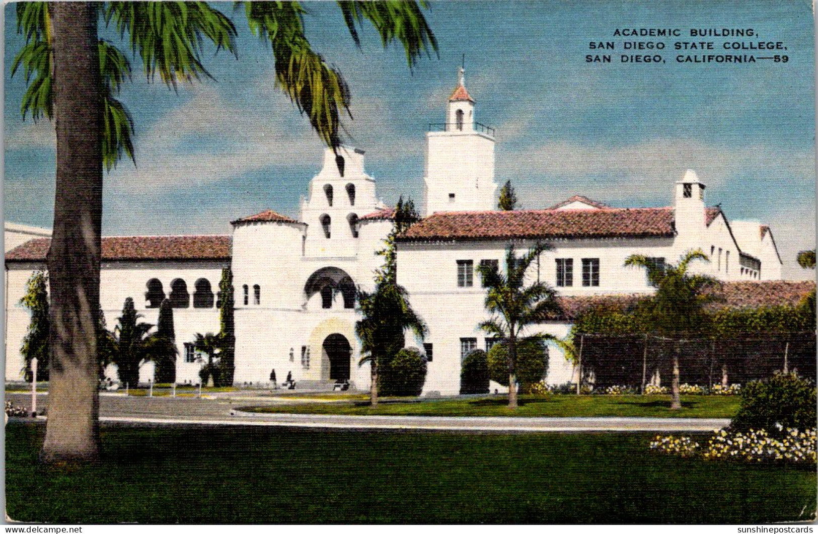 California San Diego Academic Building San Diego State College - San Diego