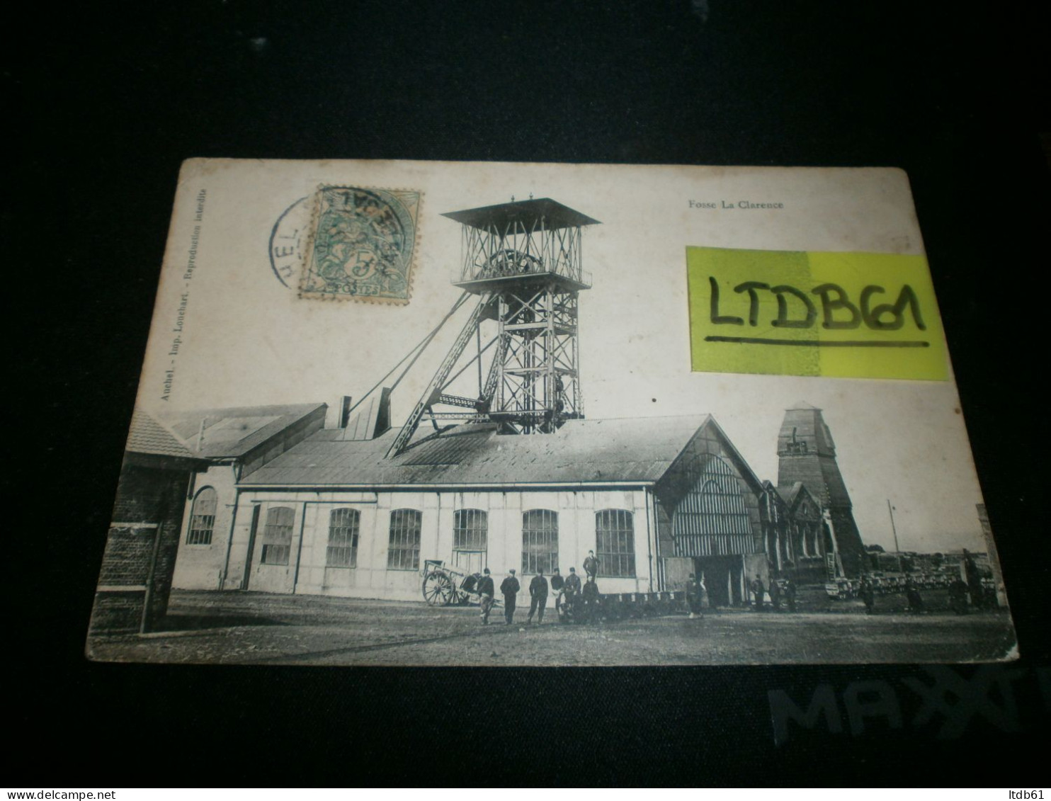[62] Pas De Calais > Divion Mines De La Clarence Auchel Imp Louchartl 1906 - Divion