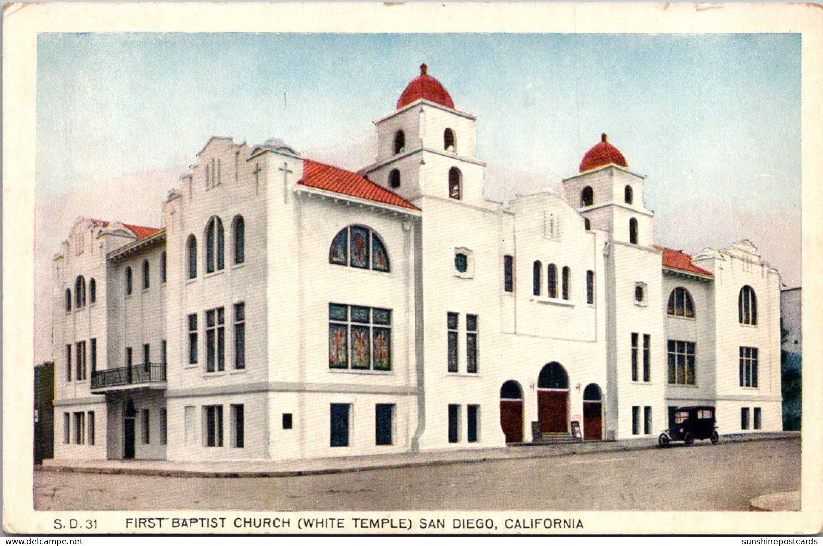 California San Diego First Baptist Church White Temple - San Diego