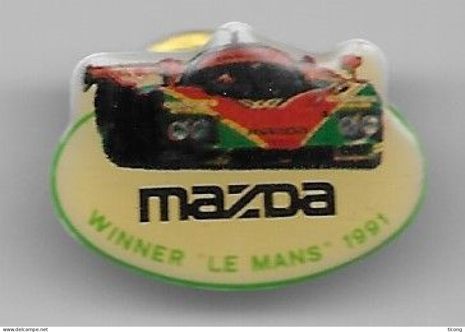 SPORT AUTOMOBILE - MAZDA WINNER 24 HEURES DU MANS 1991, VOIR LE SCANNER - Car Racing - F1