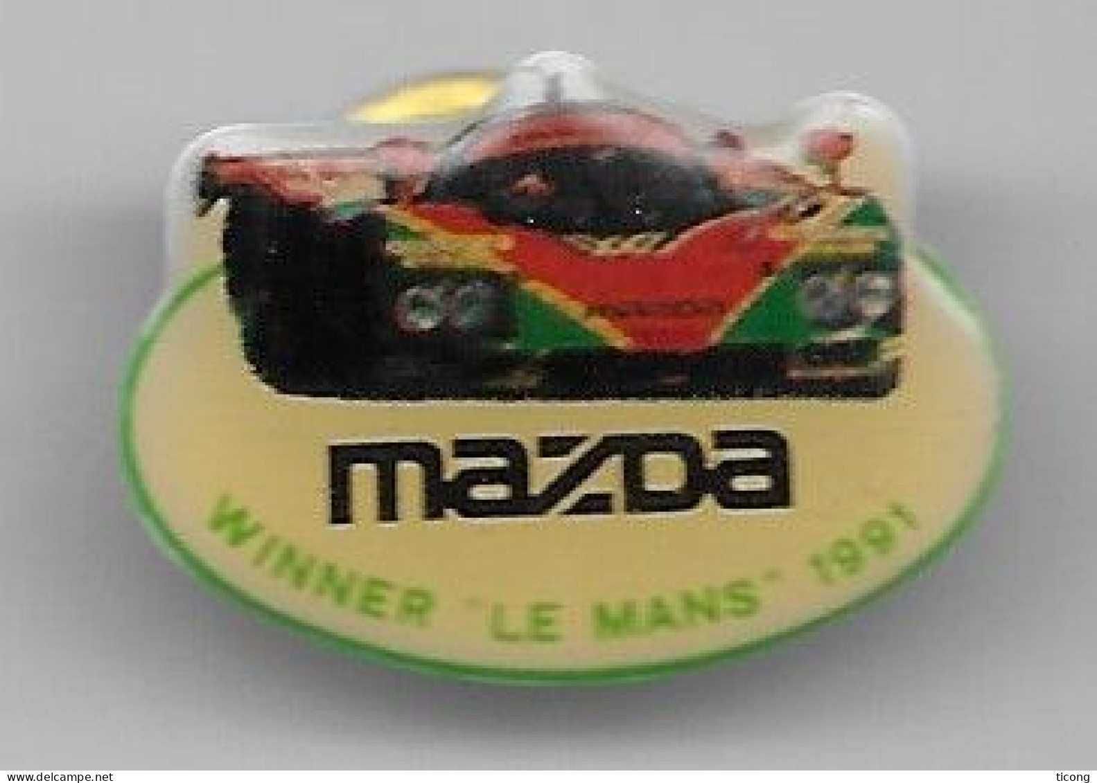 SPORT AUTOMOBILE - MAZDA WINNER 24 HEURES DU MANS 1991, VOIR LE SCANNER - Automobile - F1