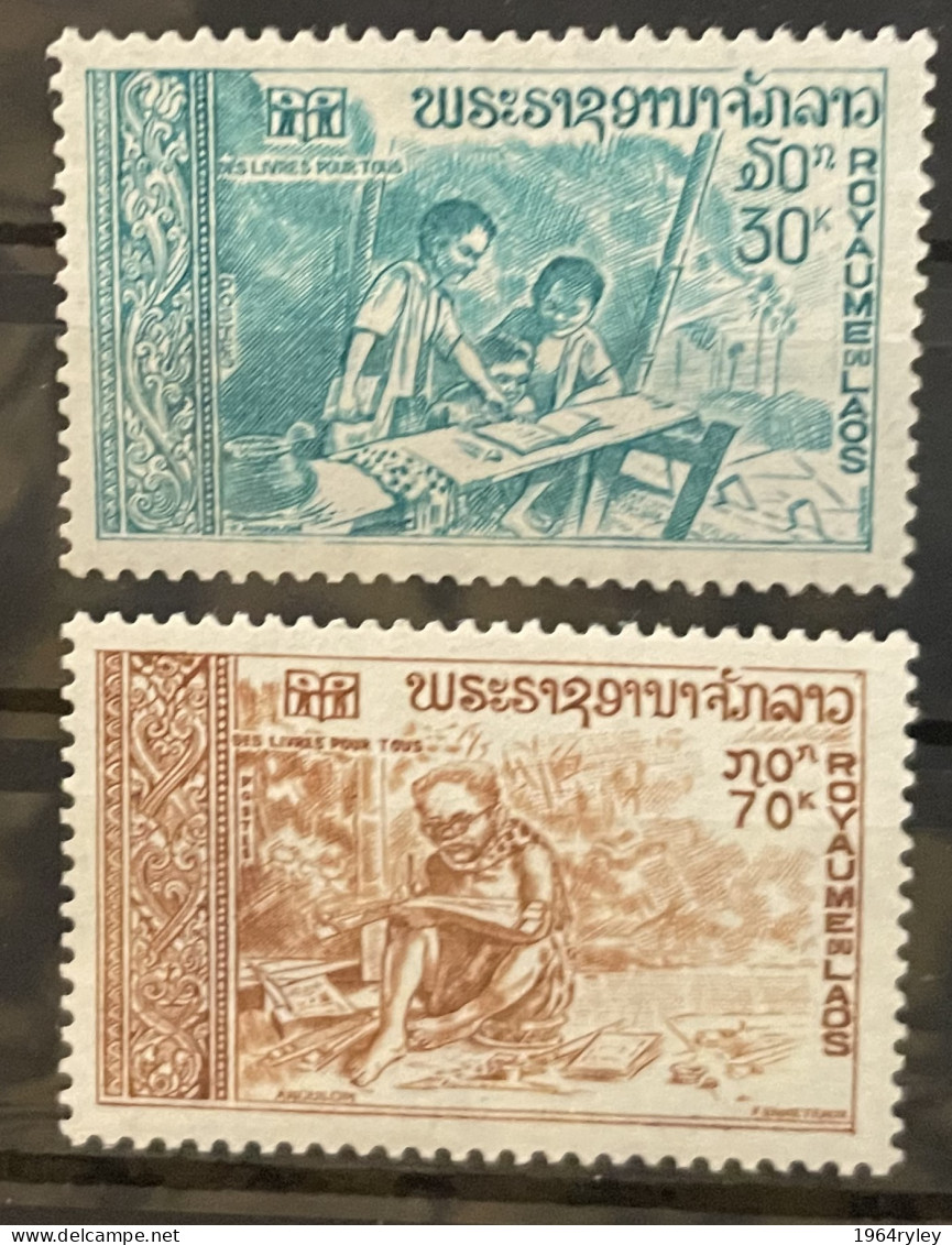 LAOS  - MNH** - 1972 - # 243/244 - Laos