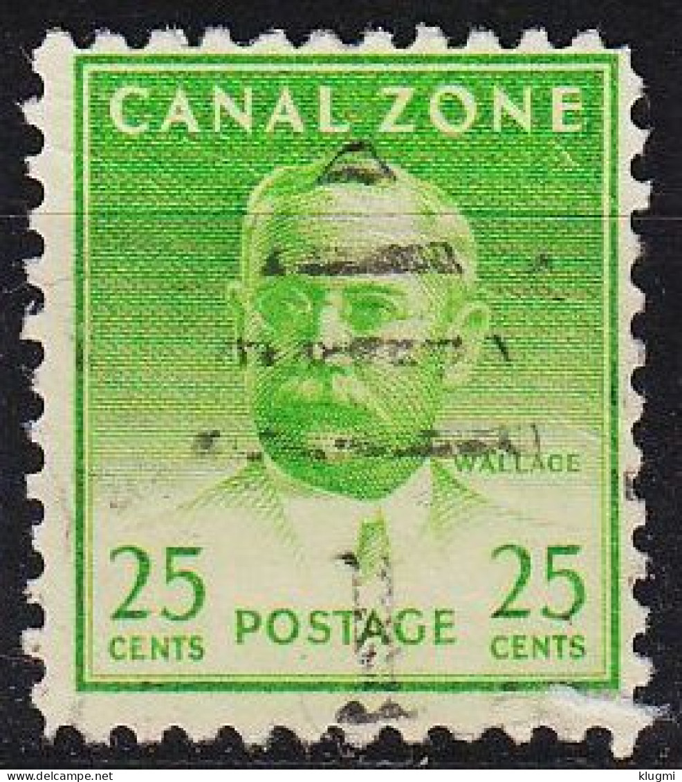 PANAMA Kanalzone Canal Zone [1946] MiNr 0123 A ( O/used ) - Zona Del Canale / Canal Zone