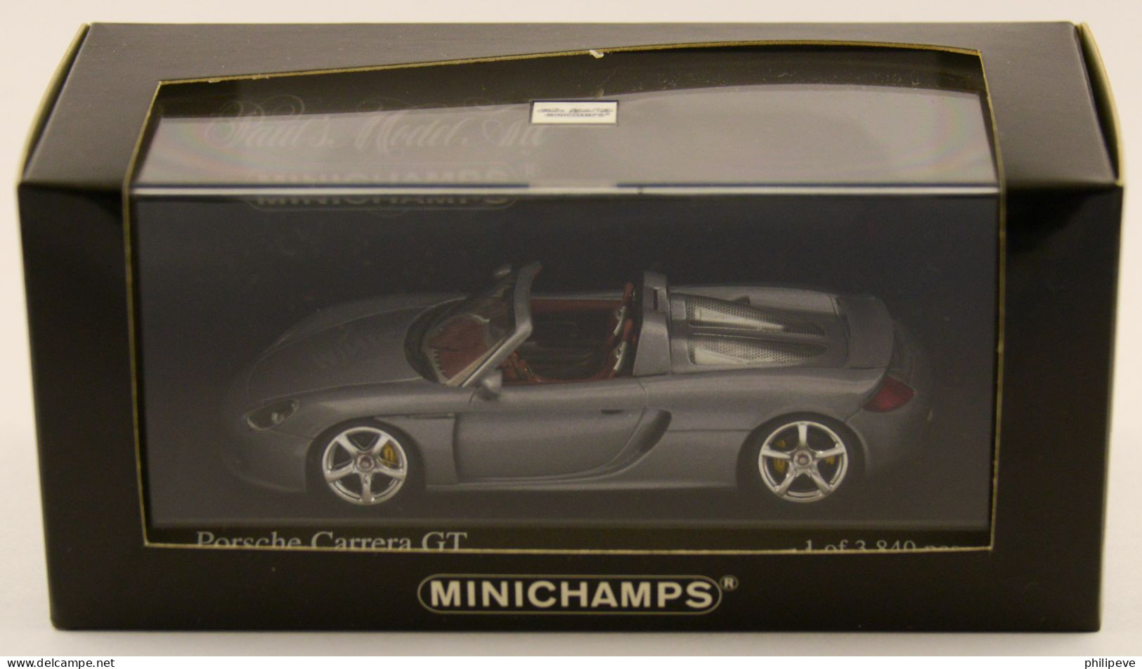 PORSCHE Carrera GT 2003 - MINICHAMPS 1:43