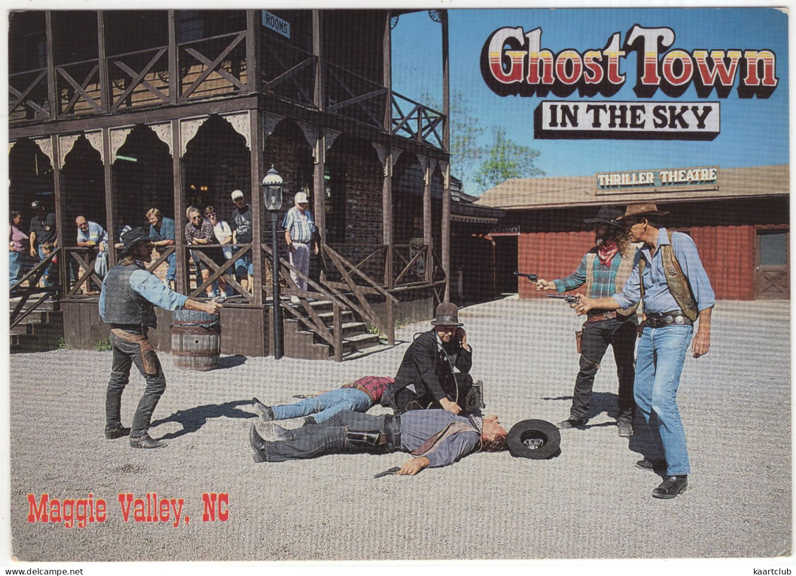 Ghost Town: Western Gunfight, Marshal, Shoot Out On Main St. - Maggie Valley, NC  - (USA) - Cowboy's - Amérique