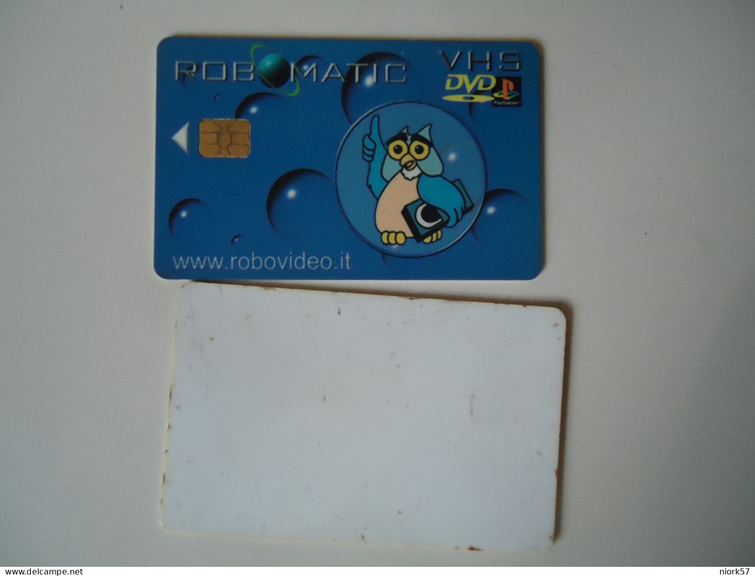 DISNEY   GSM   CARDS  ROB MATIC  DVD DISNEY  OWLS - Gufi E Civette