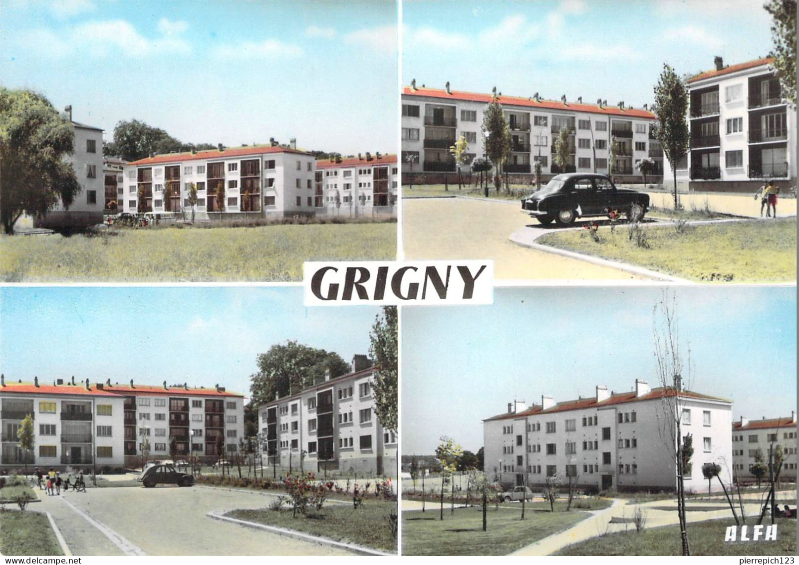 91 - Grigny - Les H.L.M - Multivues - Grigny