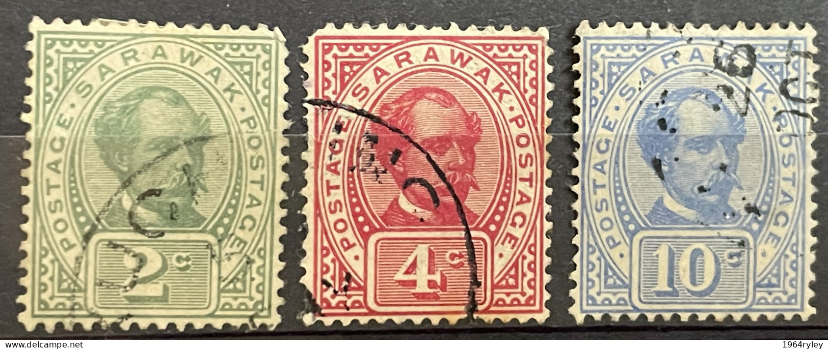 SARAWAK - (0) - 1899-1901  # 36, 39, 41 - Sarawak (...-1963)