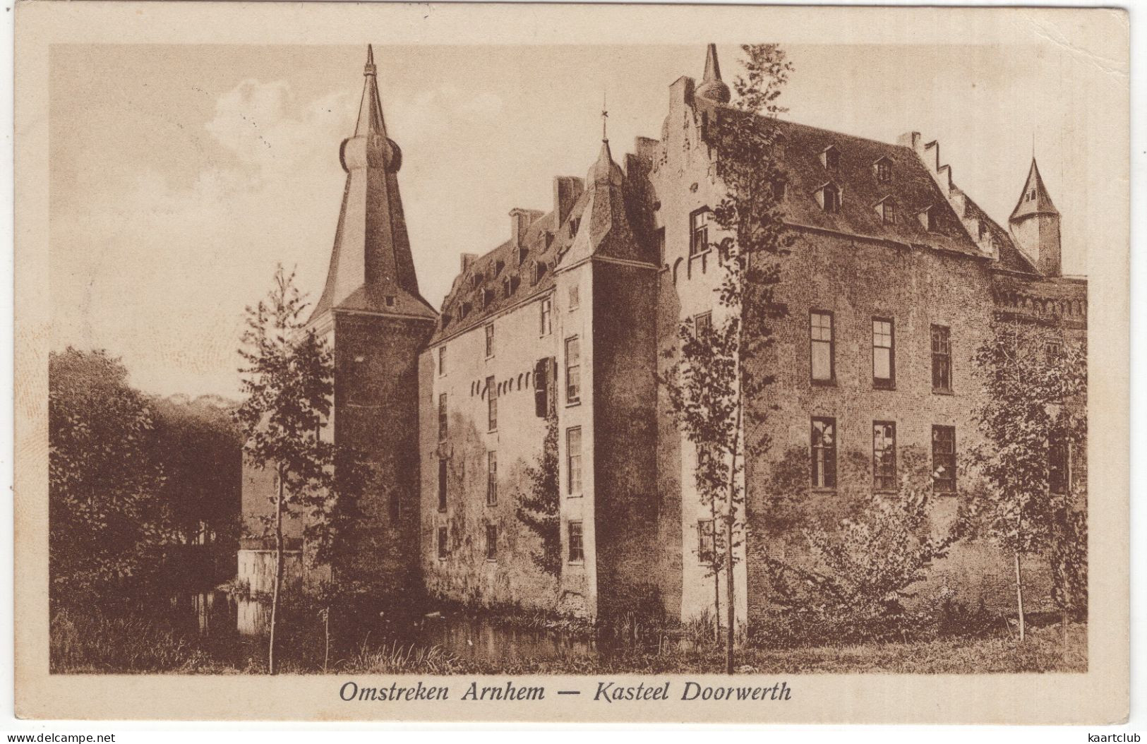 Omstreken Arnhem - Kasteel Doorwerth - (Gelderland, Nederland) - 1925 - Renkum