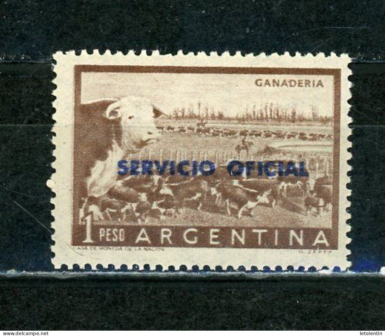 ARGENTINE - SERVICE - N° Yvert 386 ** - Dienstzegels