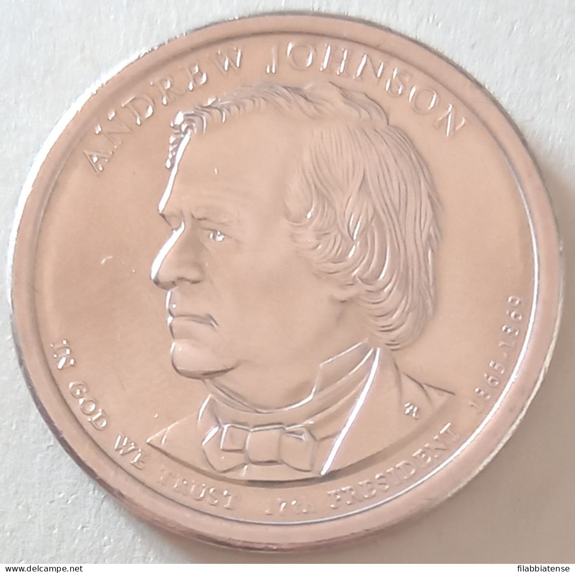 2011 - Stati Uniti 1 Dollar Johnson D    ----- - 2007-…: Presidents
