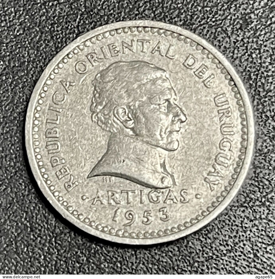 5 Centésimos, Uruguay, 1953 - Uruguay