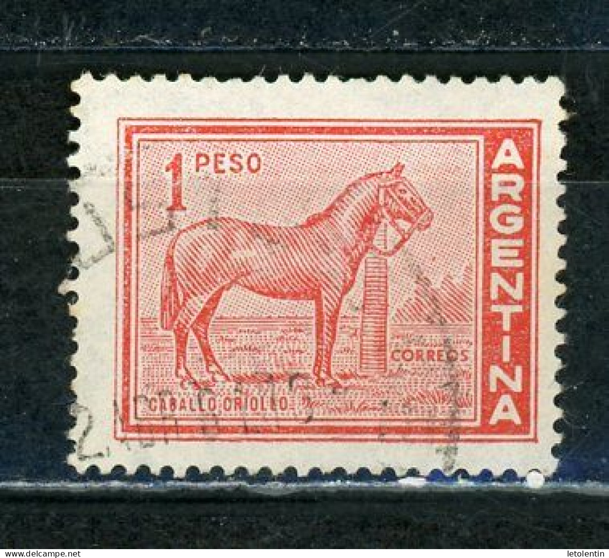 ARGENTINE: CHEVAL - N° Yvert 604 Obli. - Used Stamps