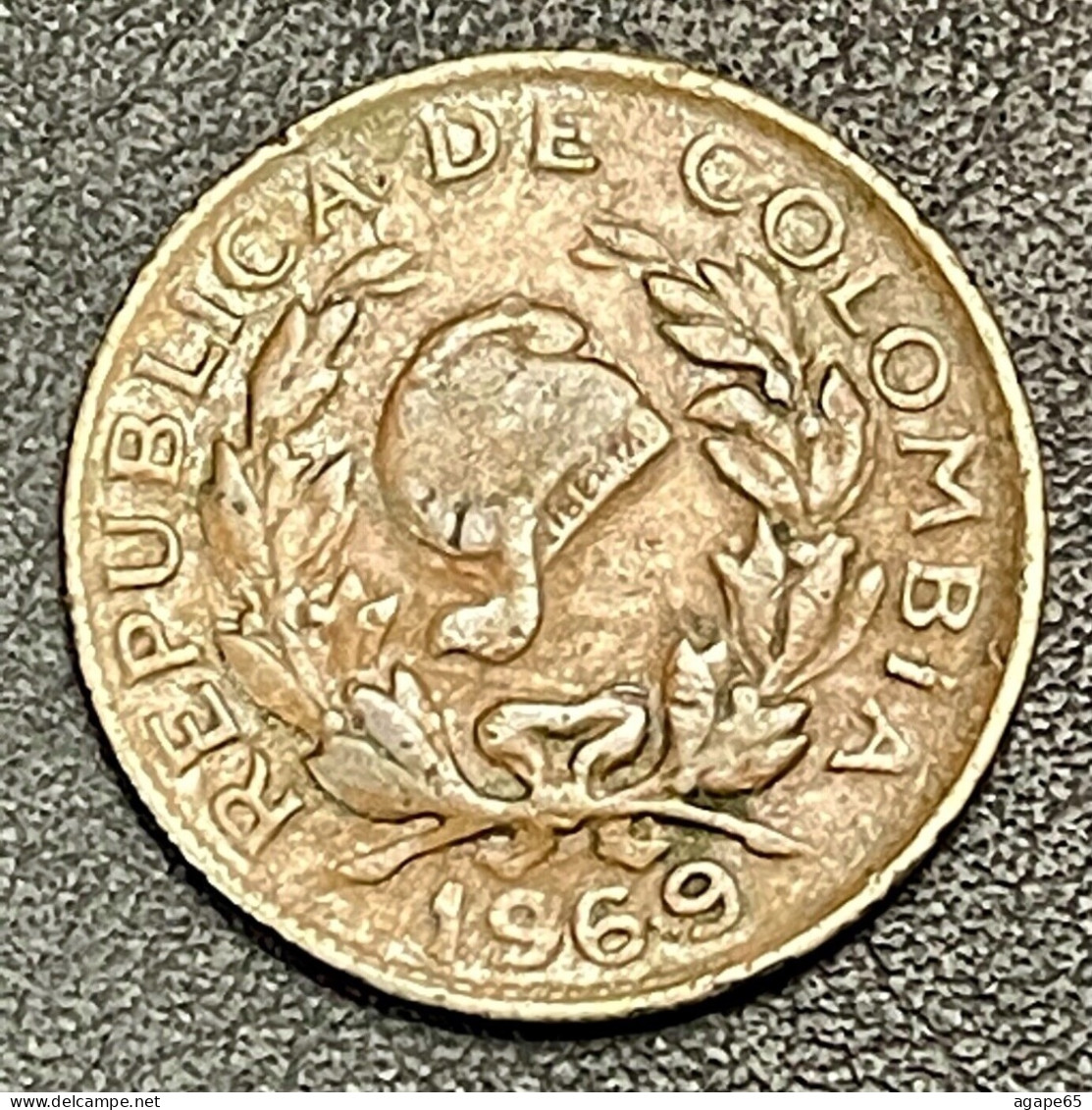 5 Centavos, Colombia, 1969 - Kolumbien