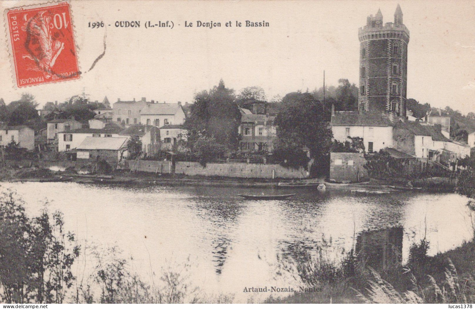 44 / OUDON DONJON ET BASSIN - Oudon