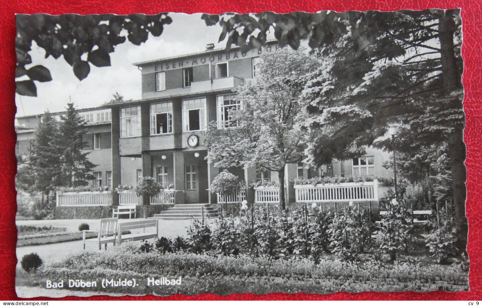 AK Bad Duben Mulde Heilbad Verlag Bernhard Fensch Deutschland DDR Gelaufen Used Postcard B13 - Bad Dueben