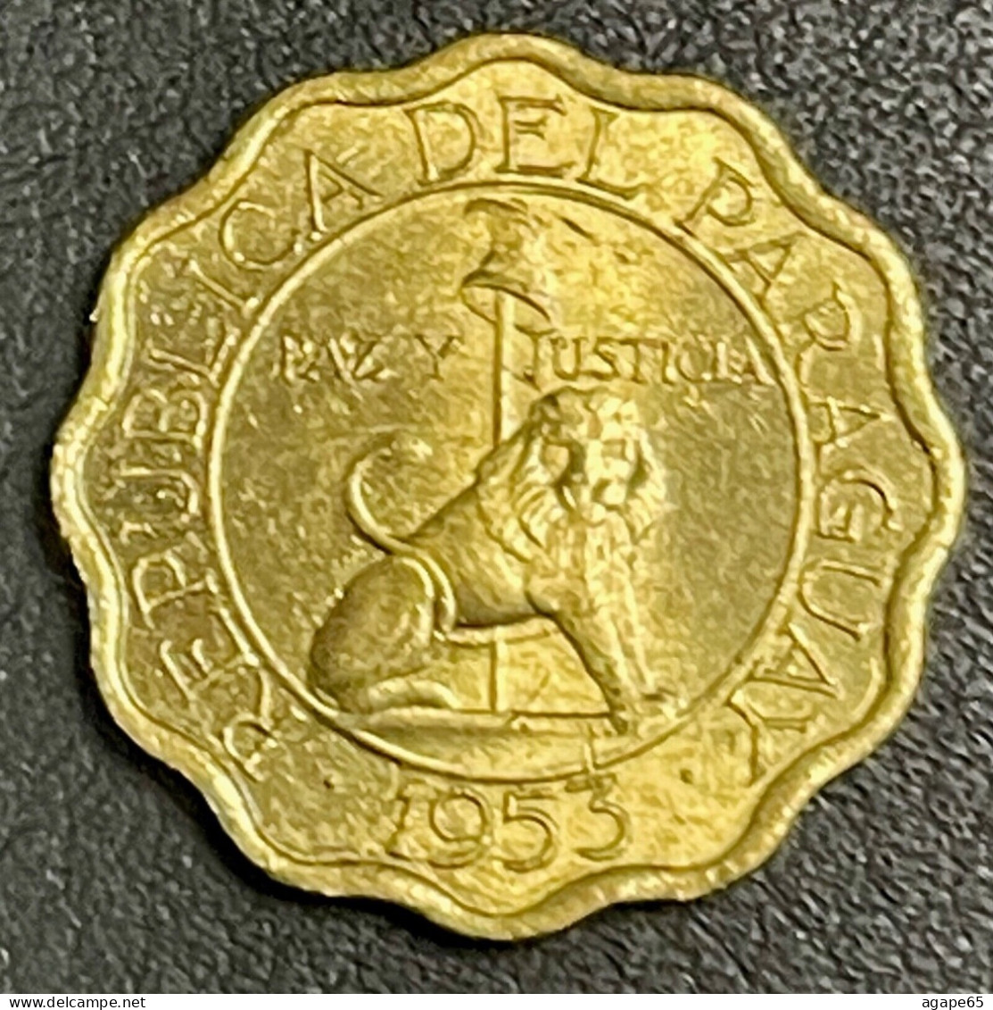 10 Centimos, Paraguay, 1953 - Paraguay