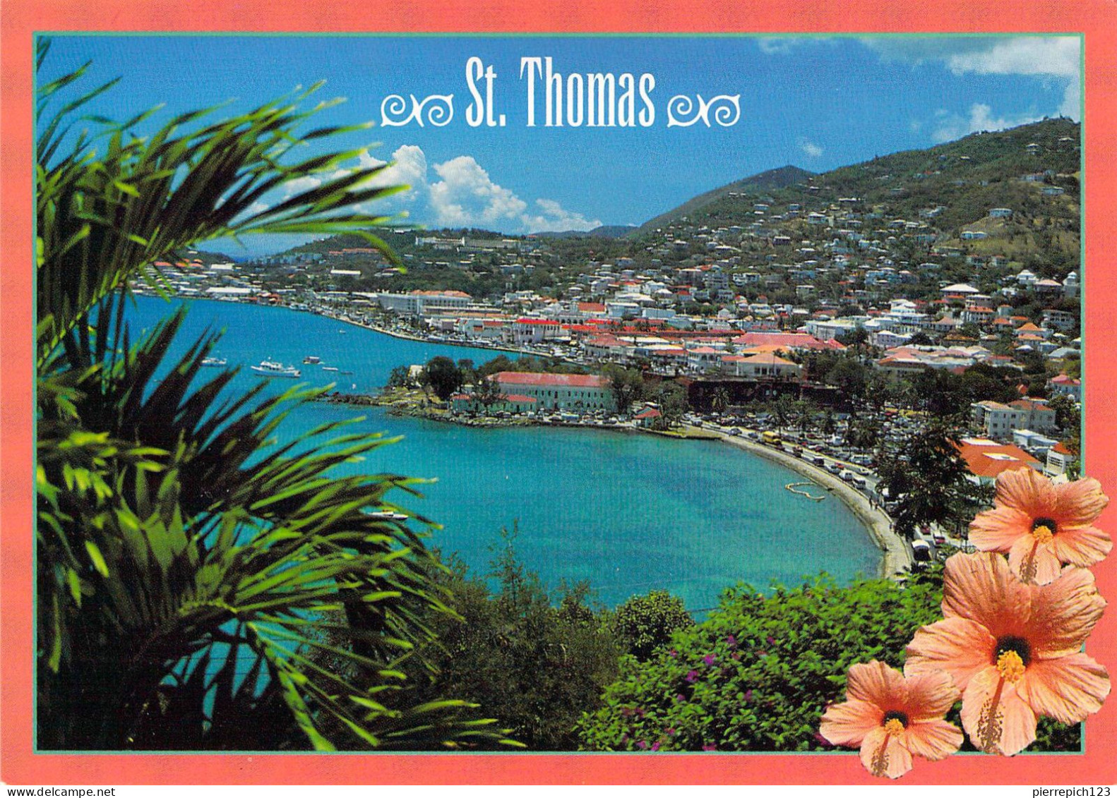 Saint Thomas - Vue Sur Charlotte Amélie - Isole Vergini Americane