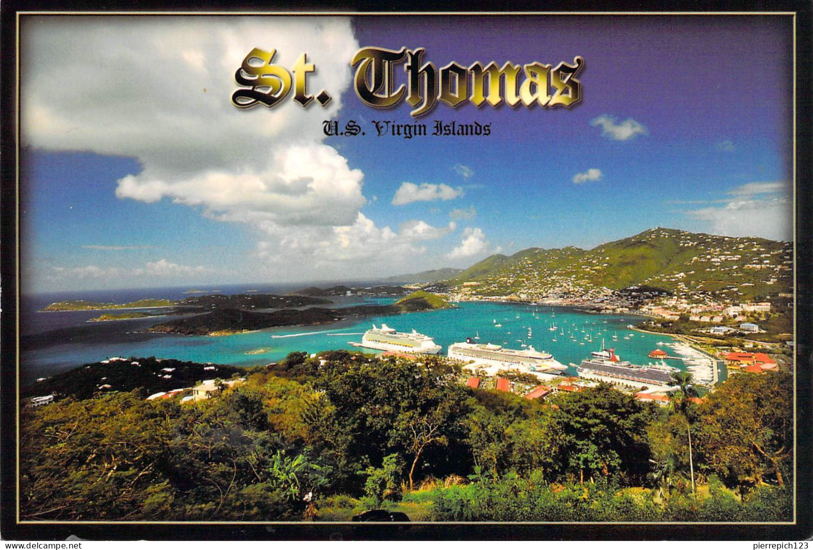 Saint Thomas - Vue Sur Charlotte Amélie - Isole Vergini Americane