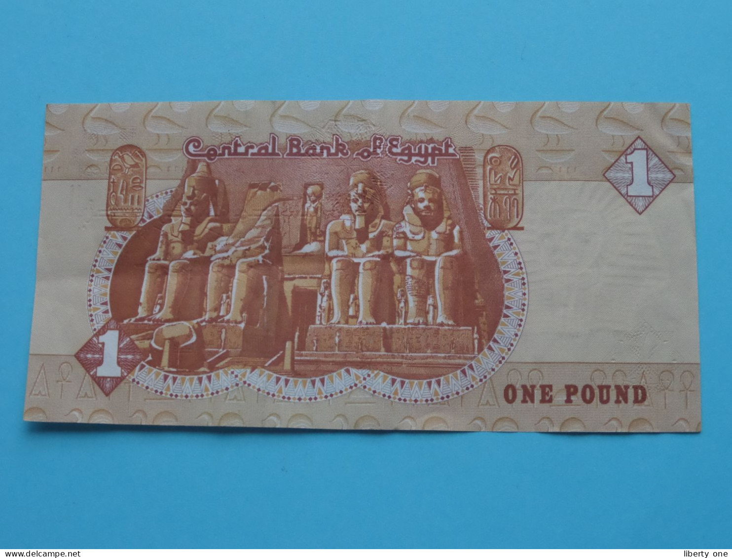 1 Pound ( For Grade See SCANS ) XF ! - Egipto