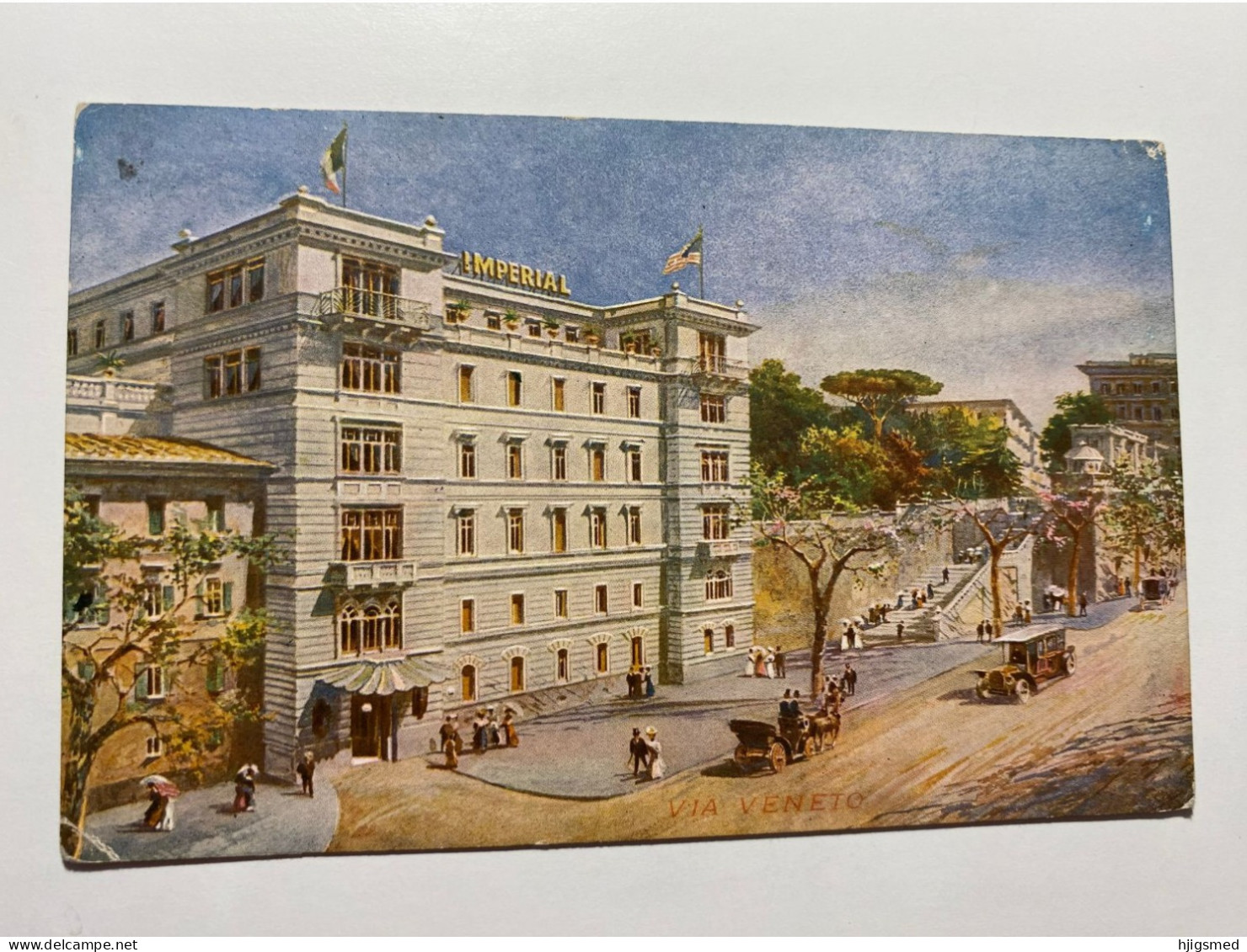 Italy Italia Italie Roma Rome Lazio Hotel Imperial Advertisement Adv Via Veneto 16992 Post Card POSTCARD - Cafés, Hôtels & Restaurants